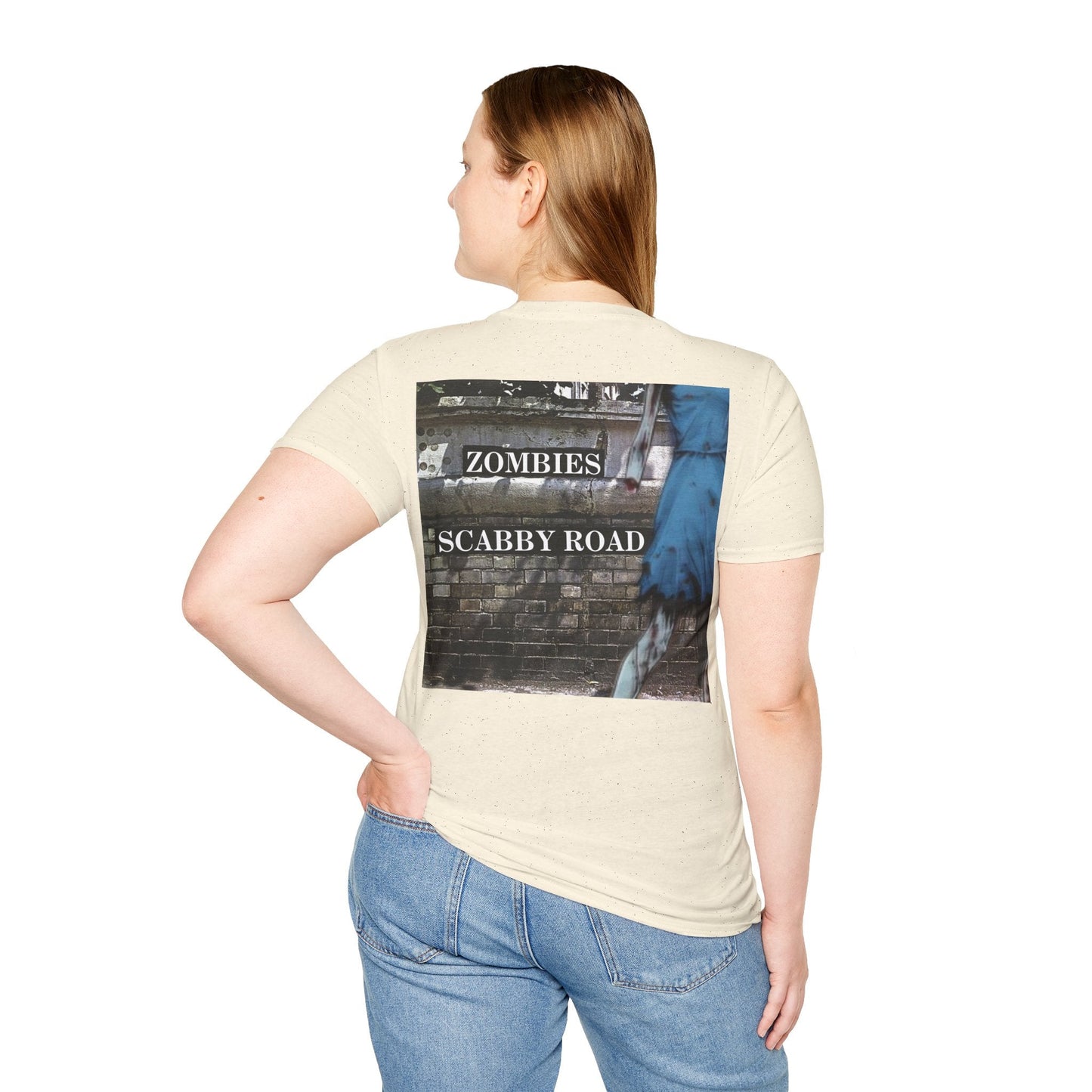 2 - sided Scabby Road LTcolors Unisex T-Shirt by cypherpunkgear – cypherpunkgear.com | Cypherpunk Merch