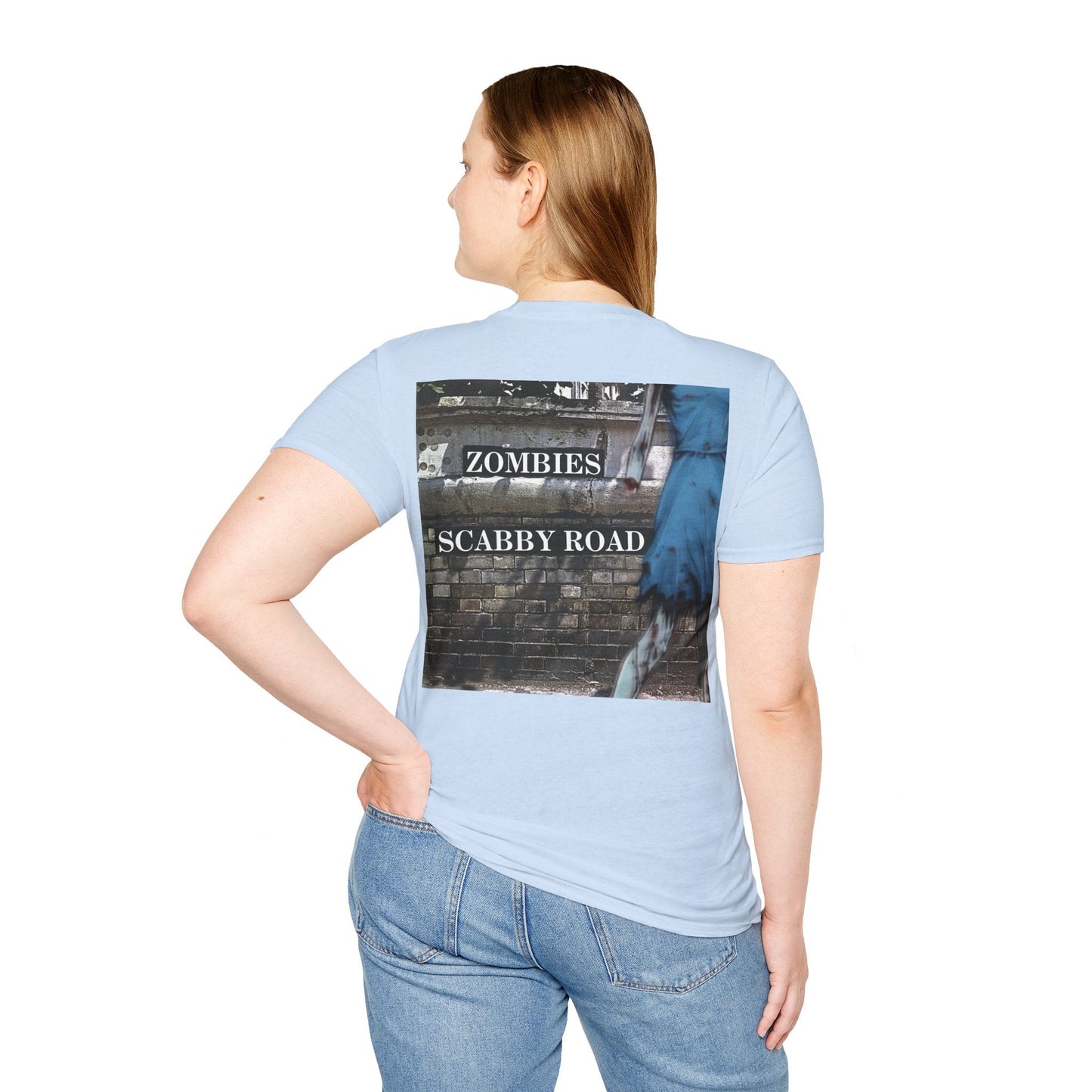 2 - sided Scabby Road LTcolors Unisex T-Shirt by cypherpunkgear – cypherpunkgear.com | Cypherpunk Merch
