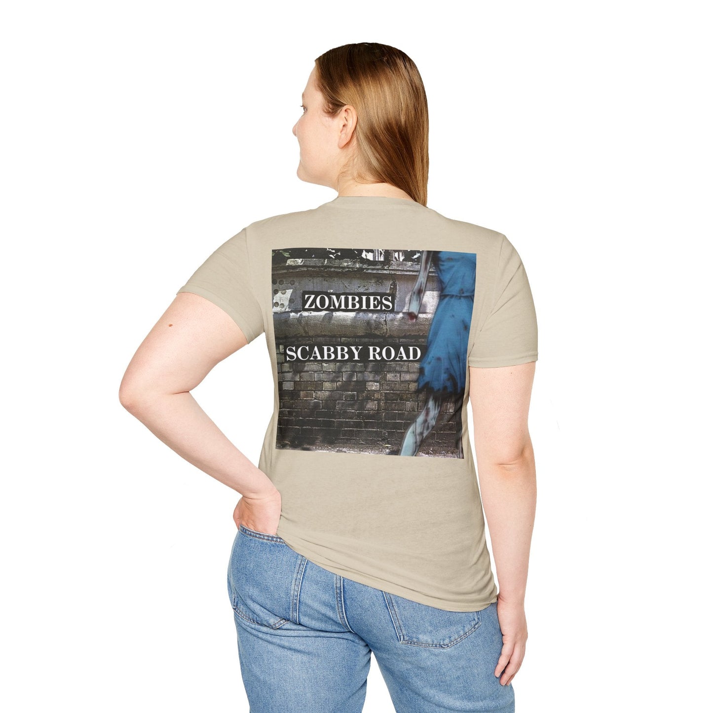 2 - sided Scabby Road LTcolors Unisex T-Shirt by cypherpunkgear – cypherpunkgear.com | Cypherpunk Merch