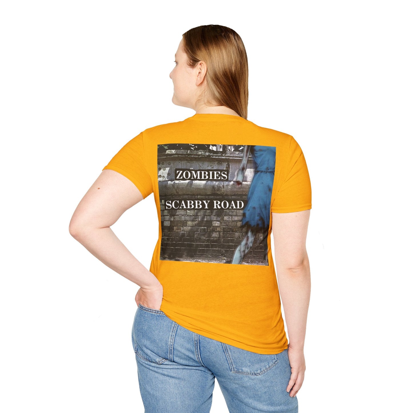 2 - sided Scabby Road LTcolors Unisex T-Shirt by cypherpunkgear – cypherpunkgear.com | Cypherpunk Merch