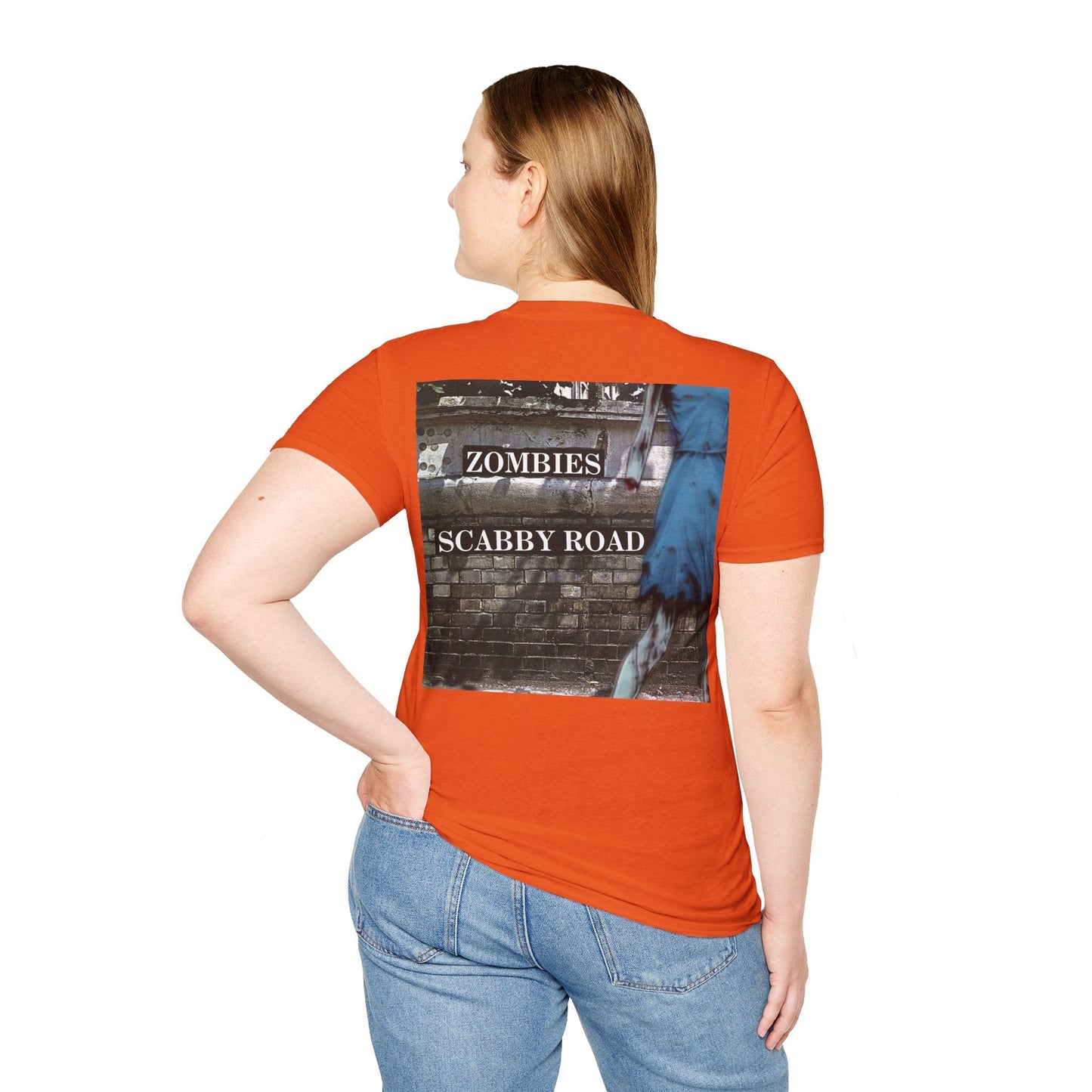 2 - sided Scabby Road LTcolors Unisex T-Shirt by cypherpunkgear – cypherpunkgear.com | Cypherpunk Merch