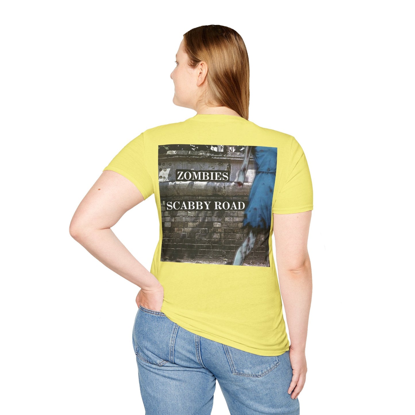 2 - sided Scabby Road LTcolors Unisex T-Shirt by cypherpunkgear – cypherpunkgear.com | Cypherpunk Merch