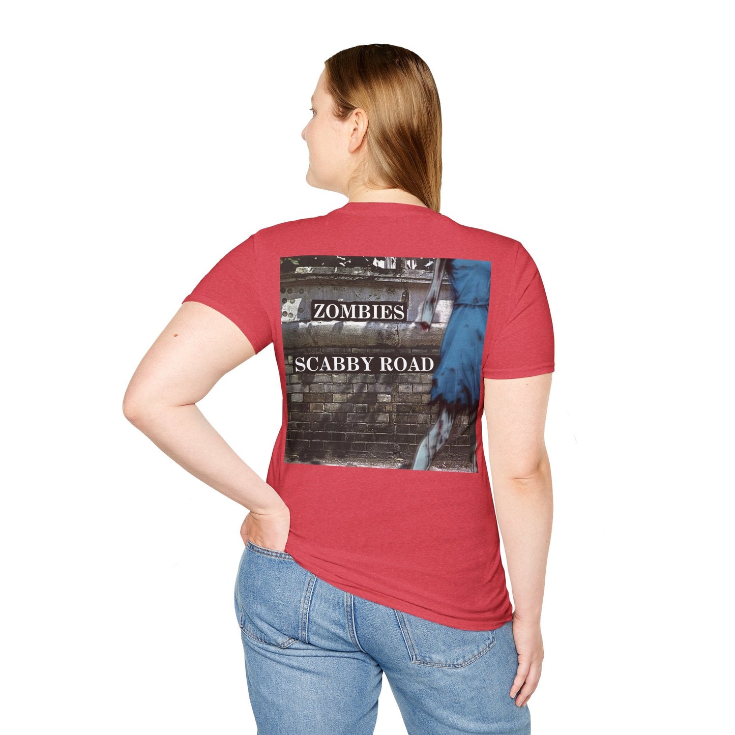 2 - sided Scabby Road LTcolors Unisex T-Shirt by cypherpunkgear – cypherpunkgear.com | Cypherpunk Merch