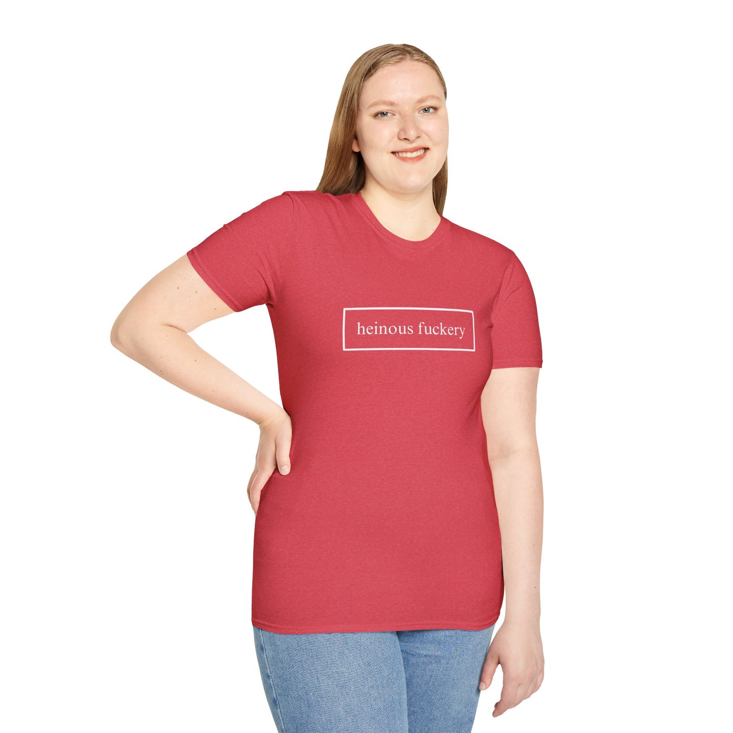 Heinous Fuckery DKcolors Unisex T-Shirt by cypherpunkgear.com