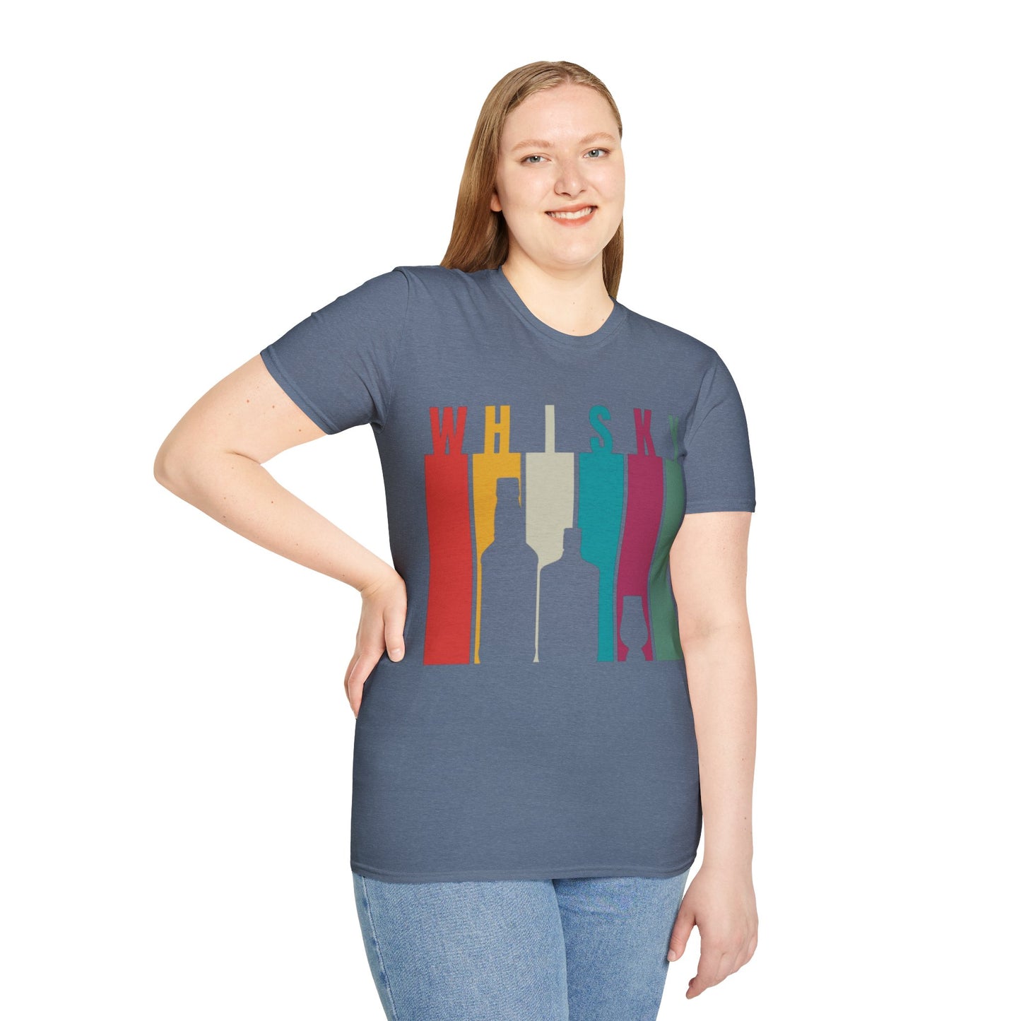 Whisky spelled without an 'e' DKcolors Unisex T-Shirt by cypherpunkgear.com