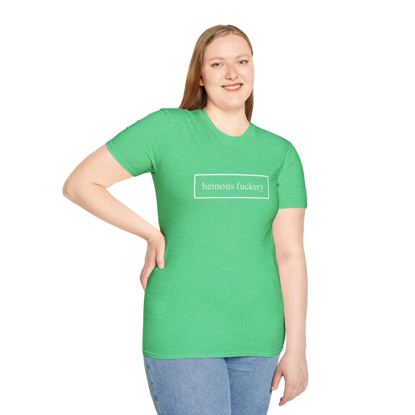 Heinous Fuckery DKcolors Unisex T-Shirt by cypherpunkgear.com