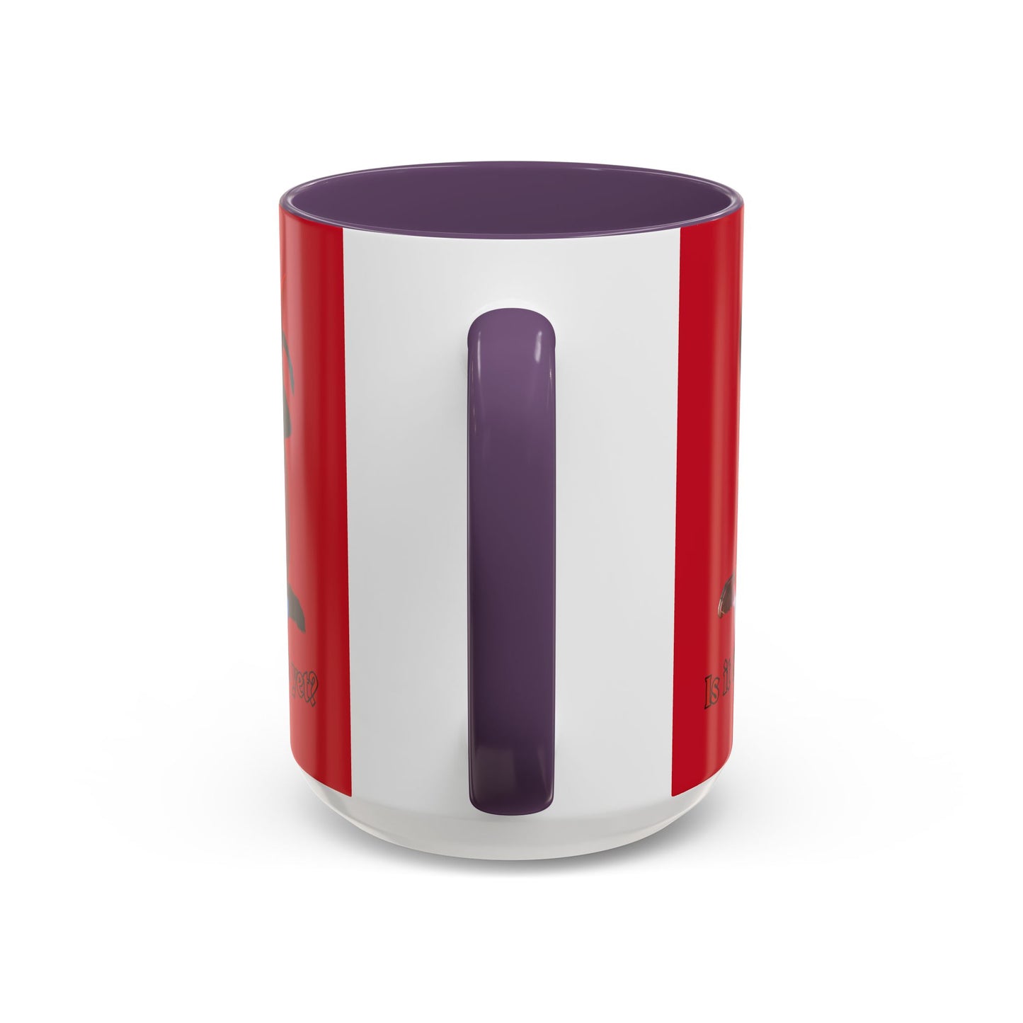 Is it Samhain yet? Red Accent Mug by CreepyCrafts.boo