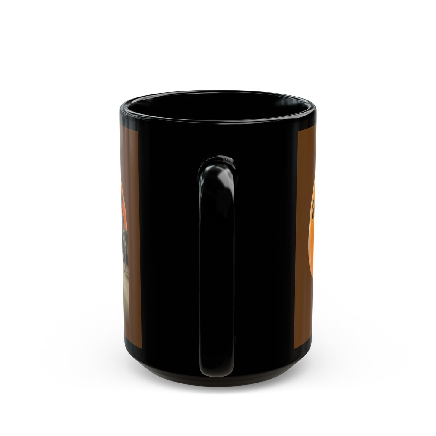 Is It Samhain Yet? Skeleton's Giant Pumpkin Brown Mug by CreepyCrafts.boo
