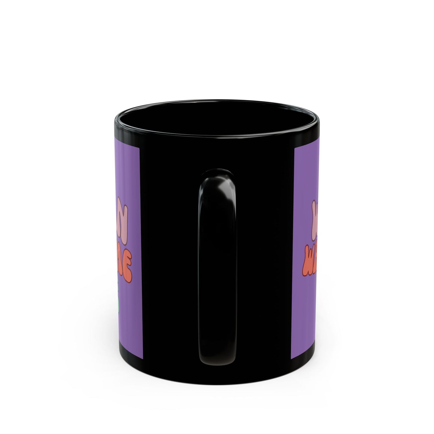 I Am Woman Watch Me Vote Light Purple Mug by cypherpunkgear.com