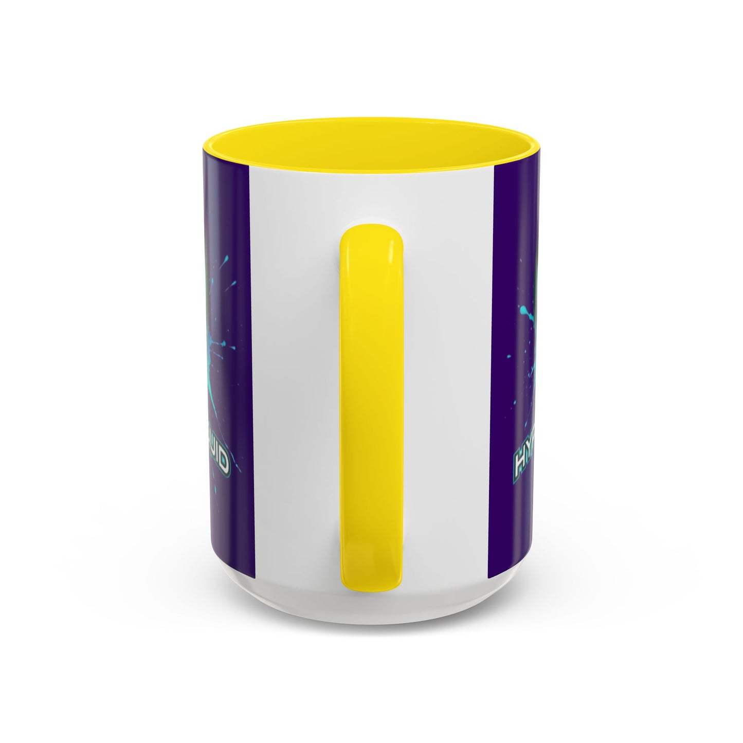 HYPE Drip Dark Purple Accent Mug by cypherpunkgear.com