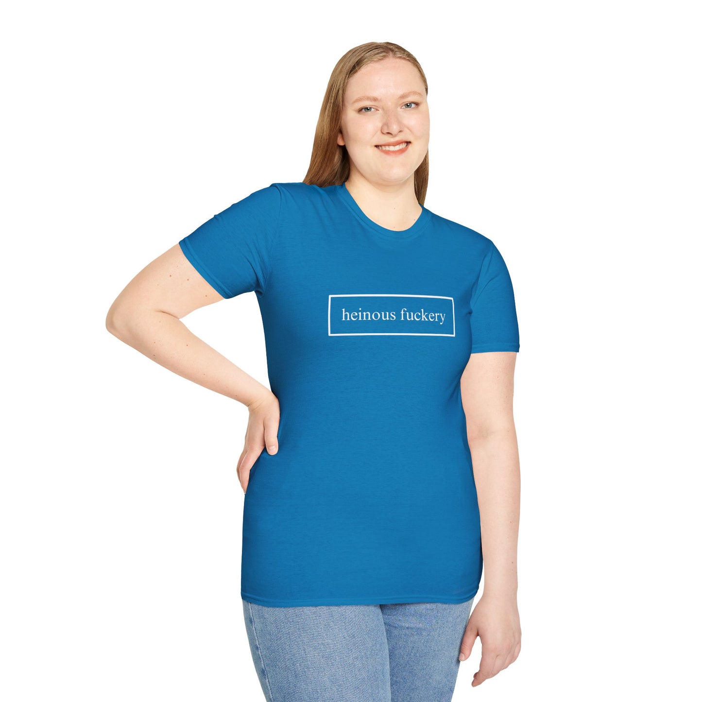 Heinous Fuckery DKcolors Unisex T-Shirt by cypherpunkgear.com