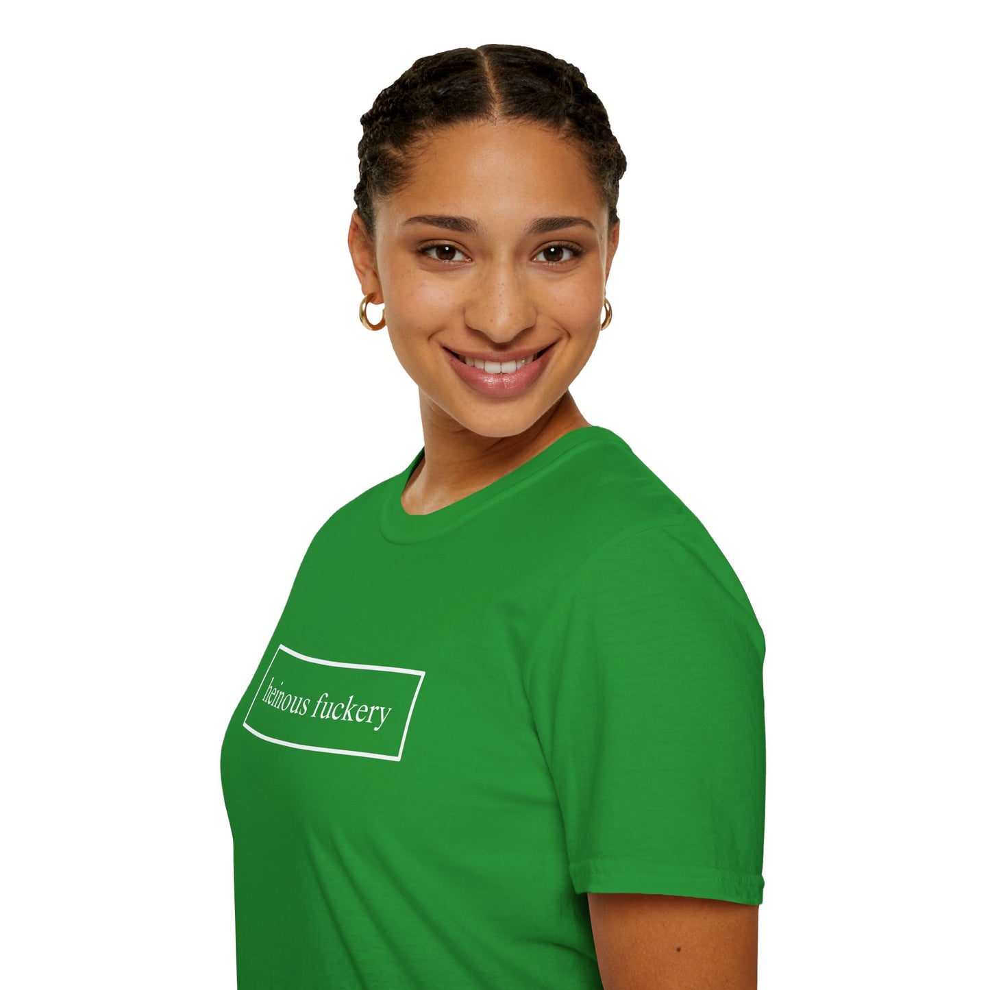 Heinous Fuckery DKcolors Unisex T-Shirt by cypherpunkgear.com
