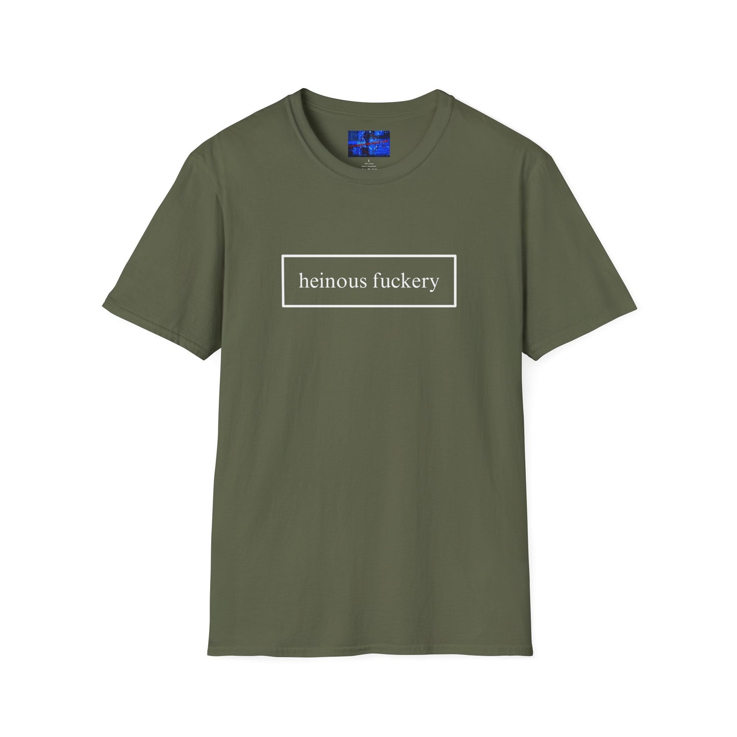 Heinous Fuckery DKcolors Unisex T-Shirt by cypherpunkgear.com