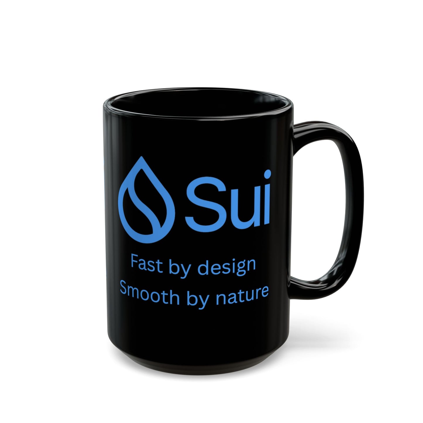SUI Black Mug by cypherpunkgear.com