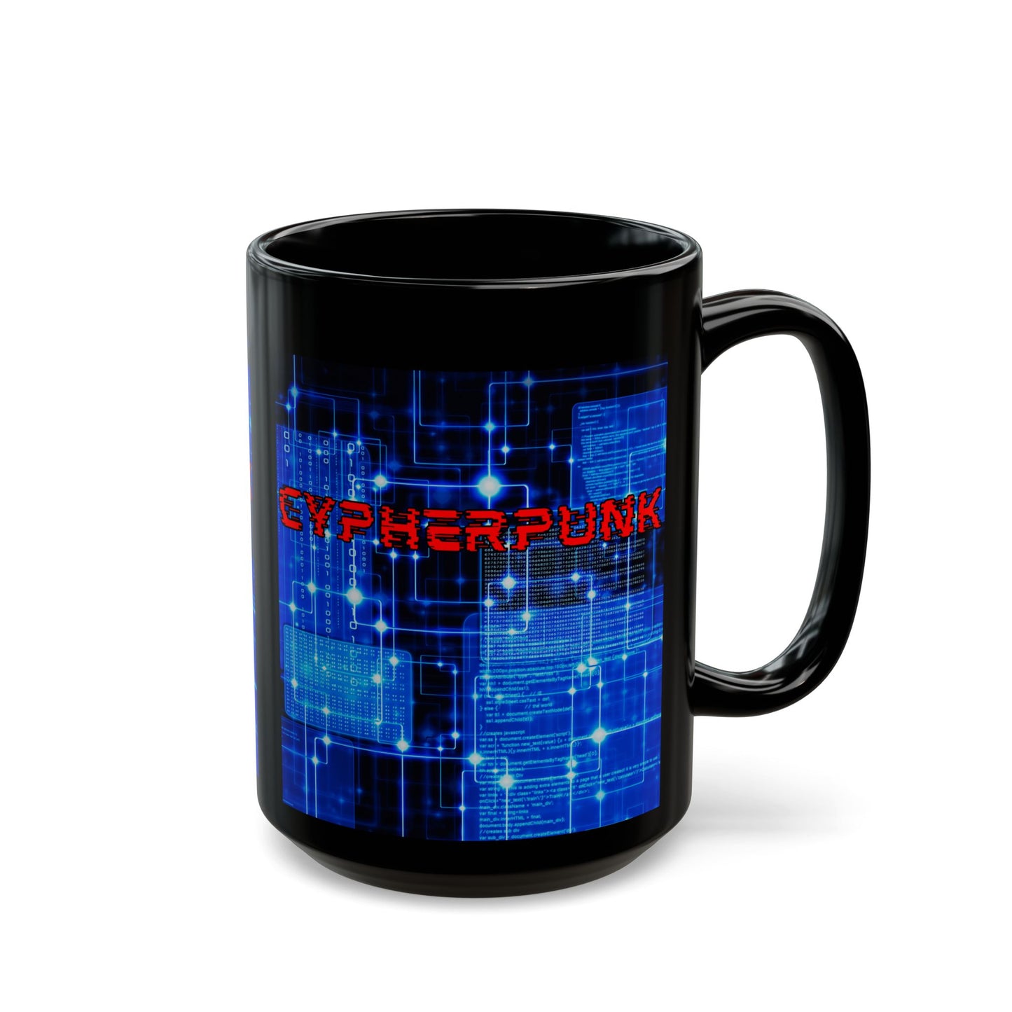 Cypherpunk Black Mug by cypherpunkgear.com
