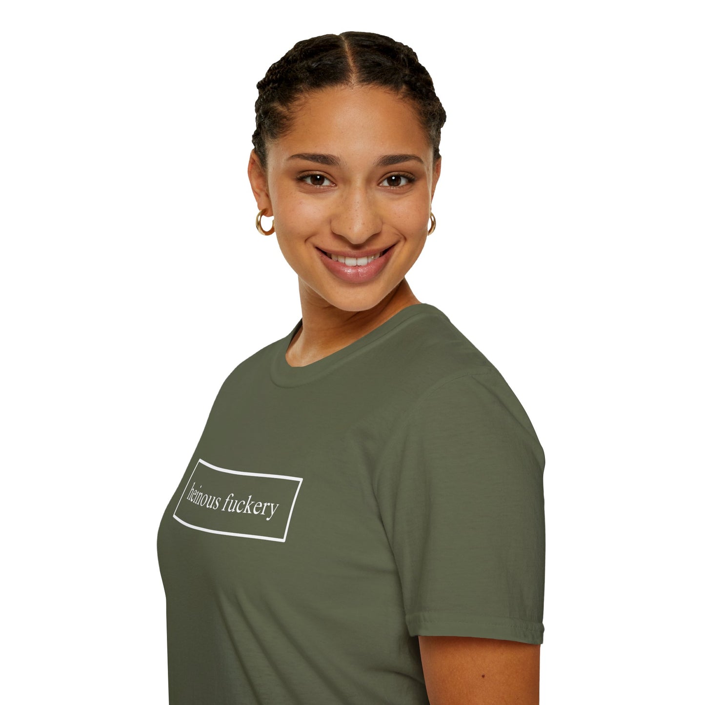 Heinous Fuckery DKcolors Unisex T-Shirt by cypherpunkgear.com