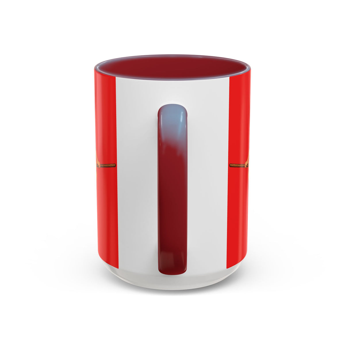 Hazel Hex Red Accent Mug by CreepyCrafts.boo