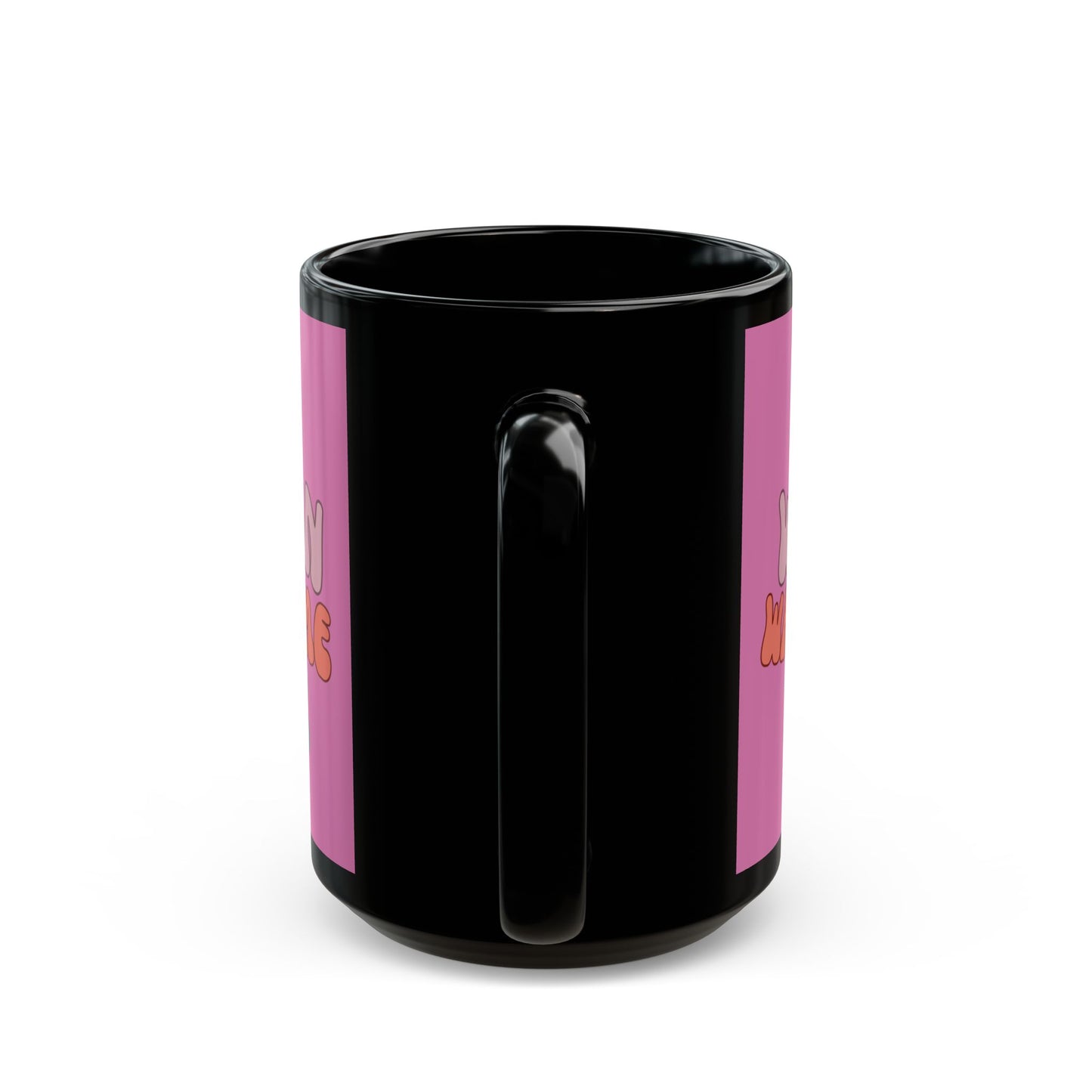 I Am Woman Watch Me Vote Pink Mug by cypherpunkgear.com
