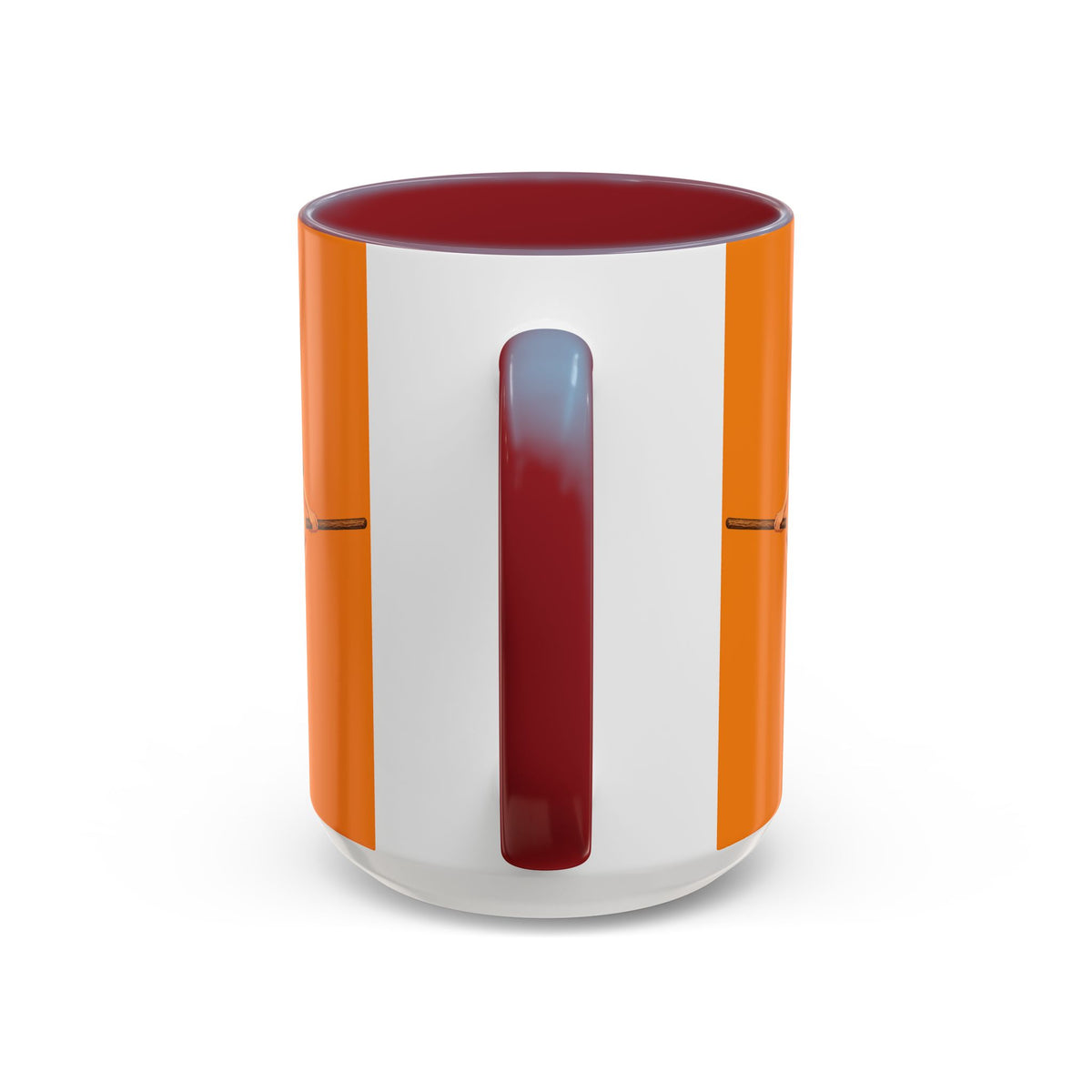 Hazel Hex Orange Accent Mug by CreepyCrafts.boo