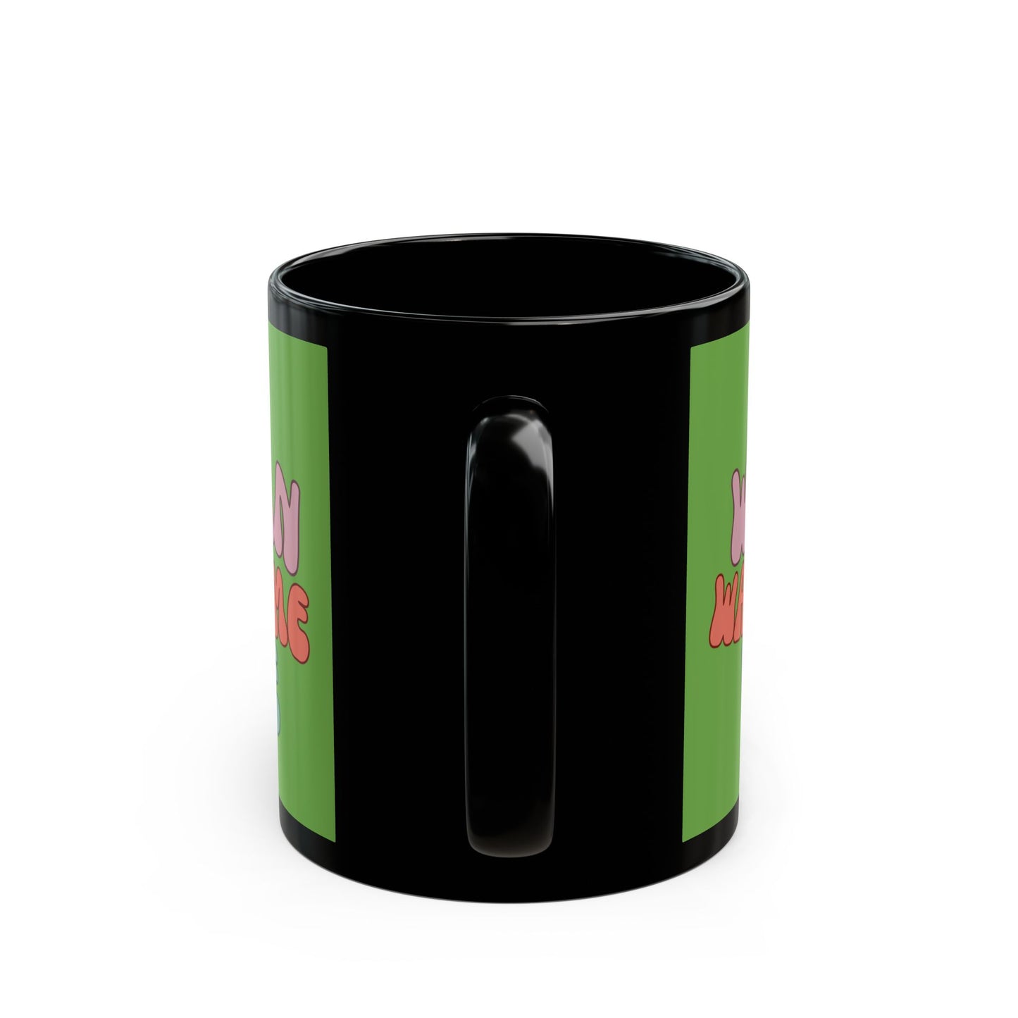 I Am Woman Watch Me Vote Green Mug by cypherpunkgear.com