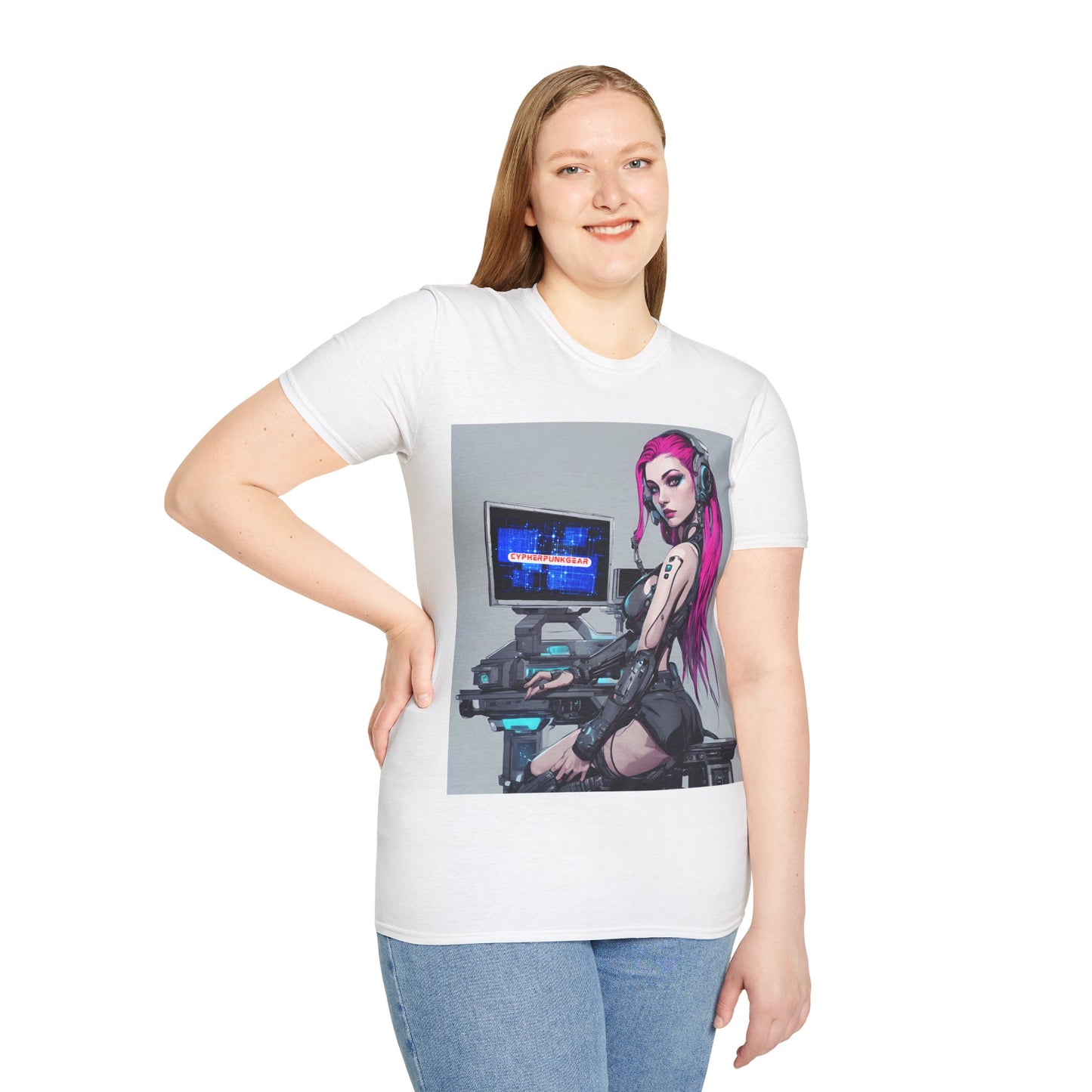 ¡Cyberpunk de cypherpunkgear! Camiseta unisex de estilo suave