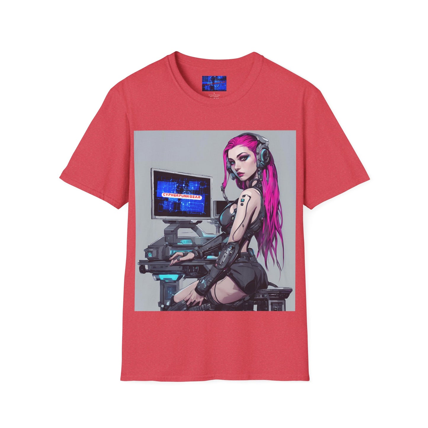 ¡Cyberpunk de cypherpunkgear! Camiseta unisex de estilo suave