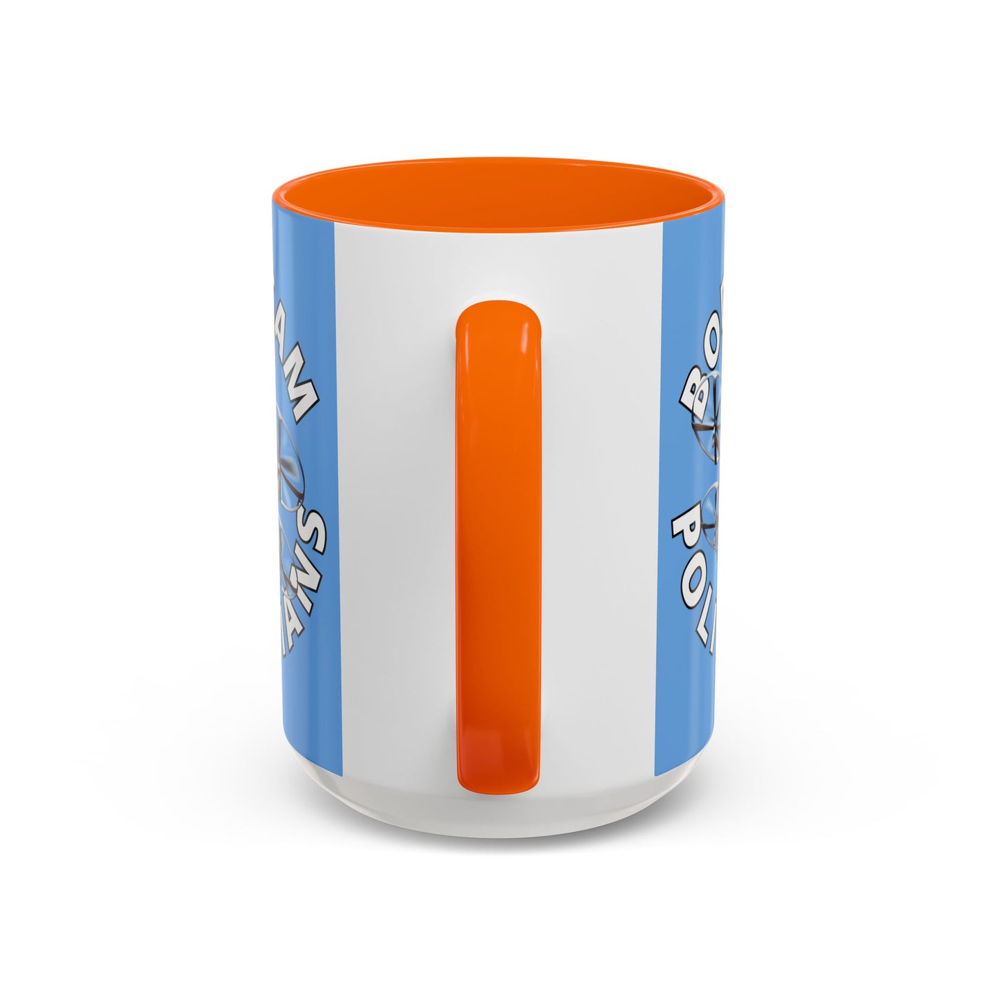 Bodycam the Politicians Drone Light Blue Accent Mug by cypherpunkgear.com