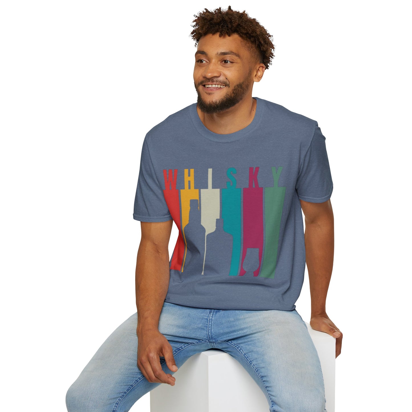 Whisky spelled without an 'e' DKcolors Unisex T-Shirt by cypherpunkgear.com