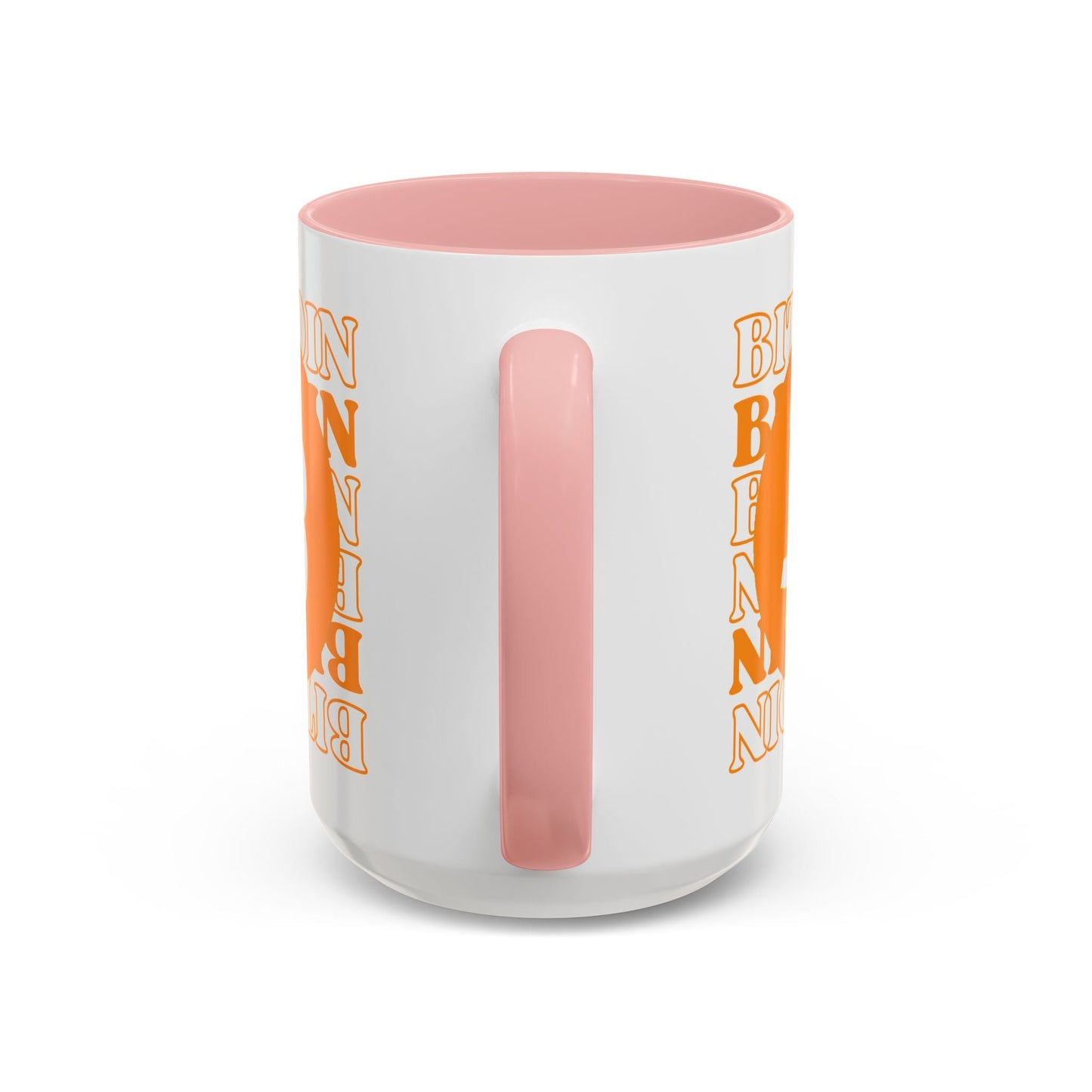 Bitcoin Bitcoin Bitcoin (BTC) Accent Mug by cypherpunkgear – cypherpunkgear.com | Cypherpunk Merch