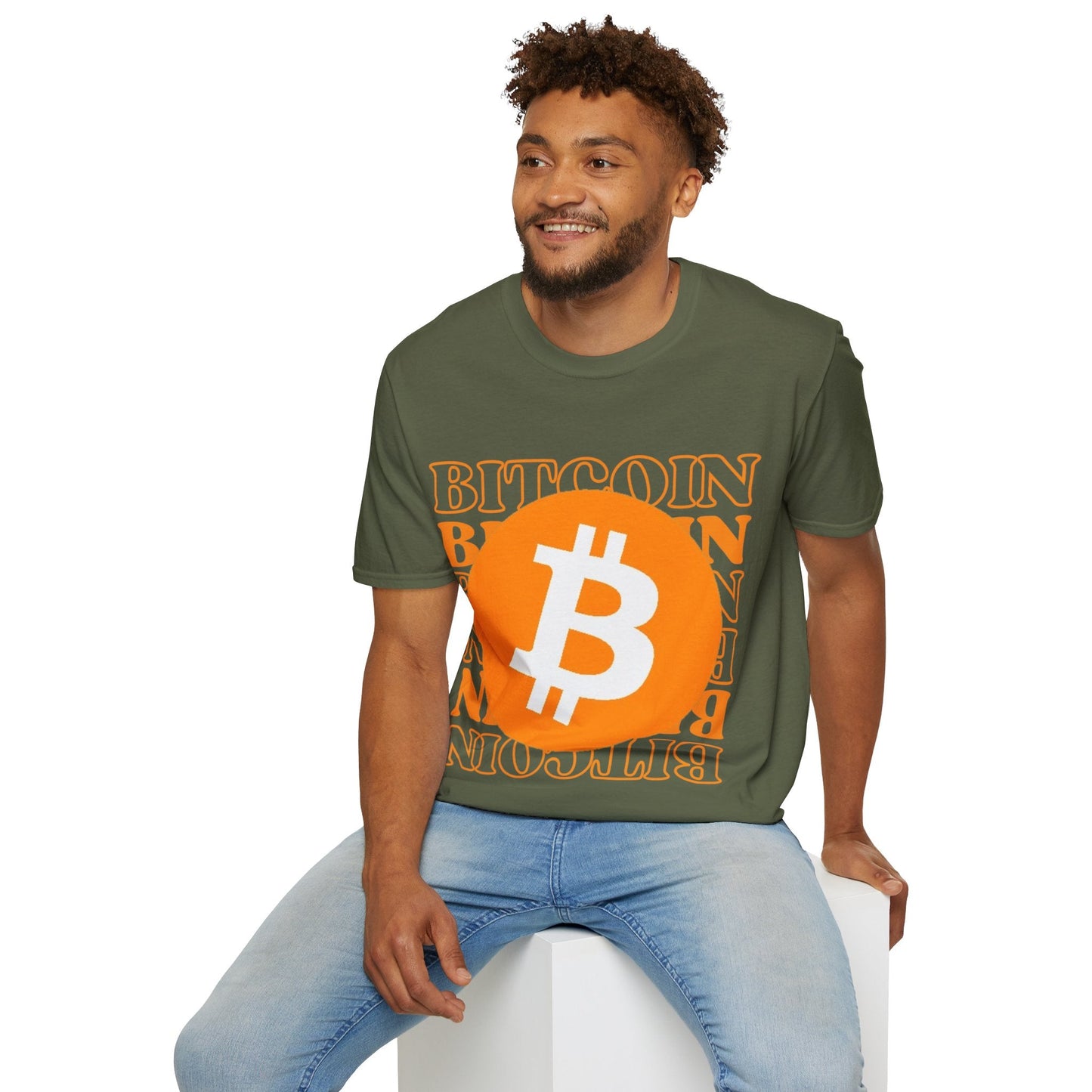 Bitcoin Bitcoin Bitcoin (BTC) DKcolors Unisex T-Shirt by cypherpunkgear – cypherpunkgear.com | Cypherpunk Merch