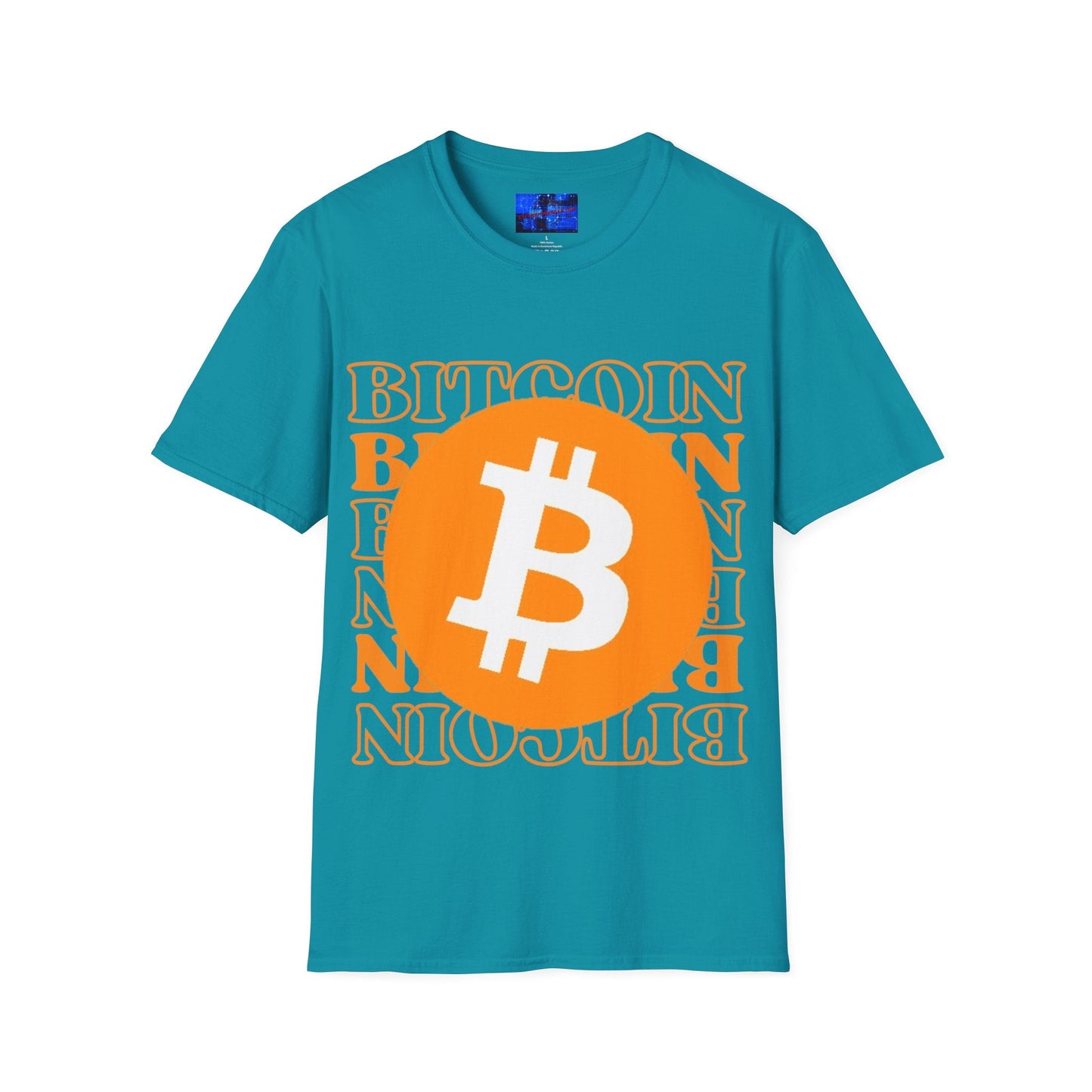 Bitcoin Bitcoin Bitcoin (BTC) DKcolors Unisex T-Shirt by cypherpunkgear – cypherpunkgear.com | Cypherpunk Merch