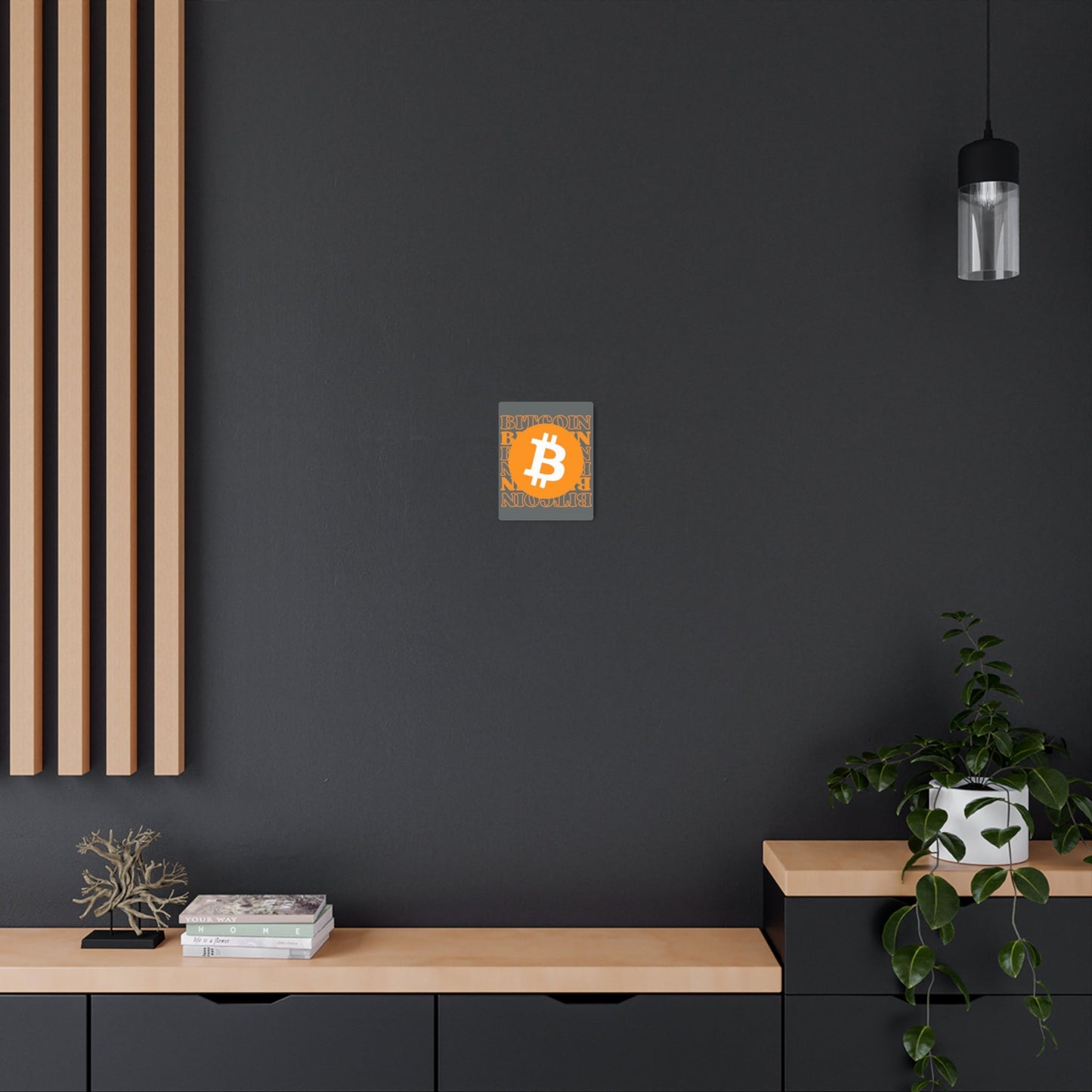 Bitcoin Bitcoin Bitcoin (BTC) Metal Art Sign by cypherpunkgear – cypherpunkgear.com | Cypherpunk Merch