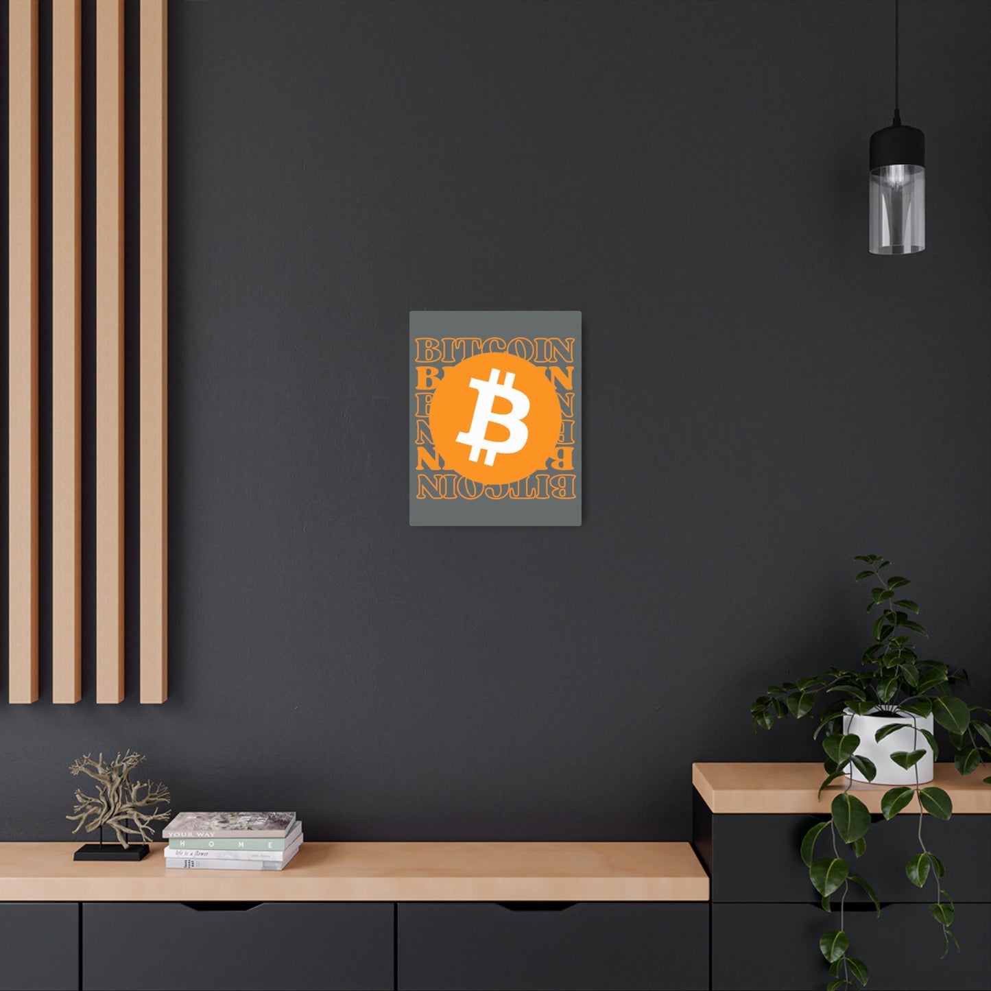 Bitcoin Bitcoin Bitcoin (BTC) Metal Art Sign by cypherpunkgear – cypherpunkgear.com | Cypherpunk Merch