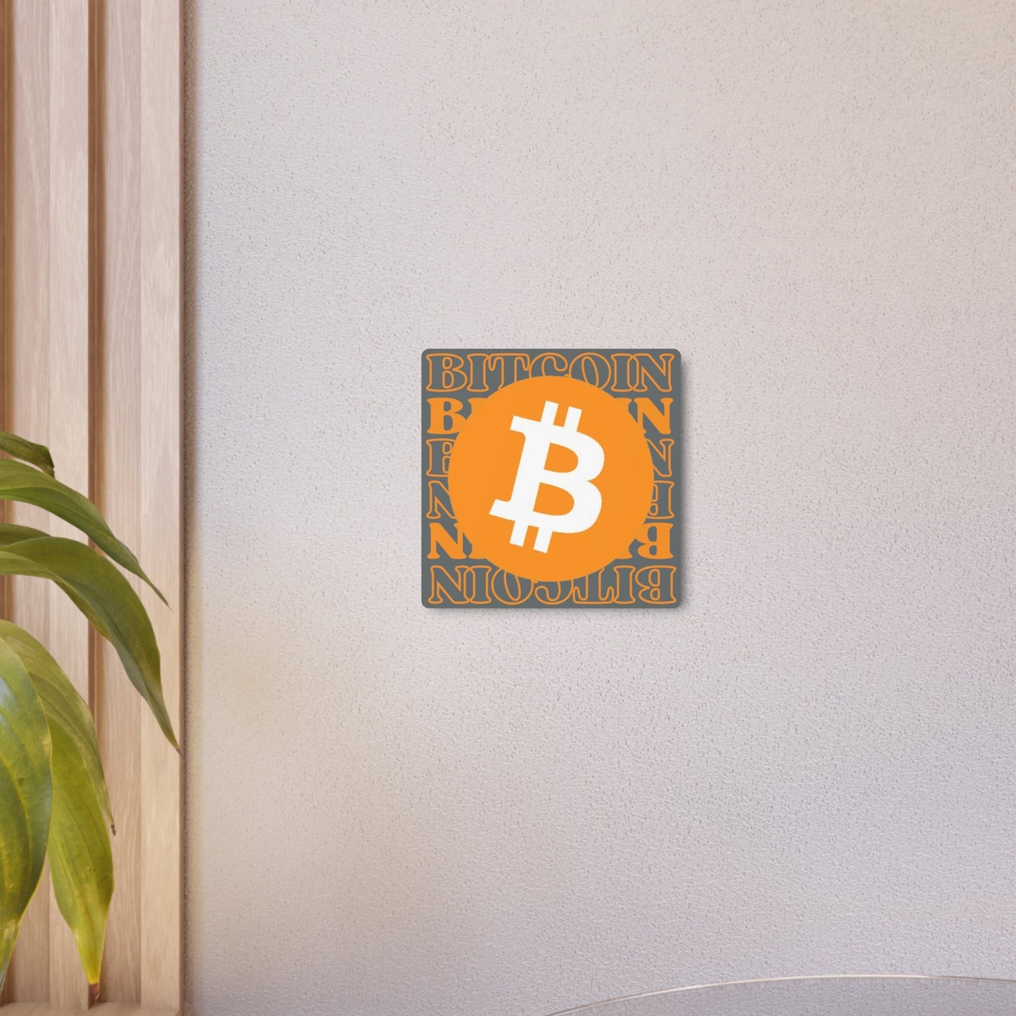 Bitcoin Bitcoin Bitcoin (BTC) Metal Art Sign by cypherpunkgear – cypherpunkgear.com | Cypherpunk Merch