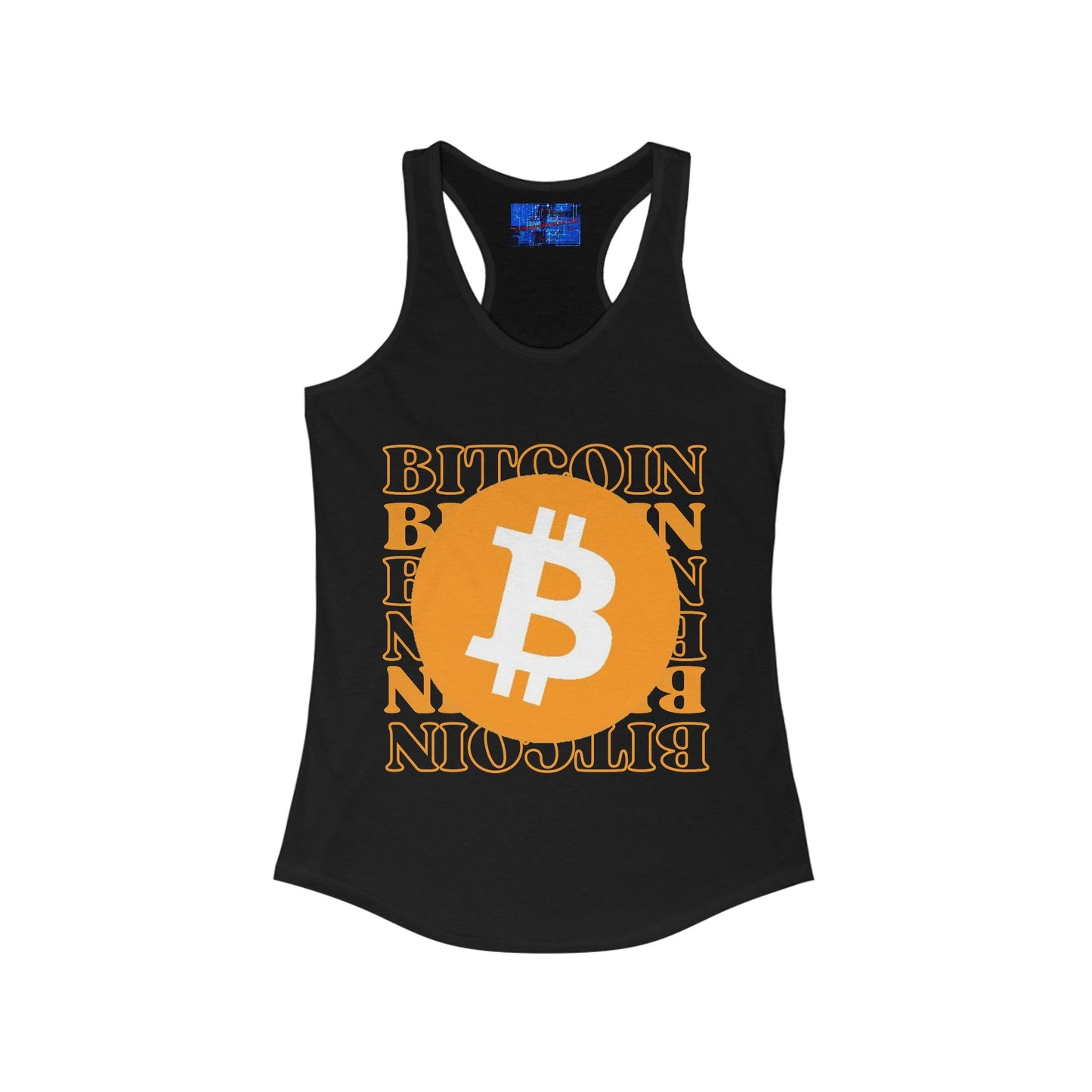 Bitcoin Bitcoin Bitcoin (BTC) Women's Racerback Tank Top by cypherpunkgear – cypherpunkgear.com | Cypherpunk Merch