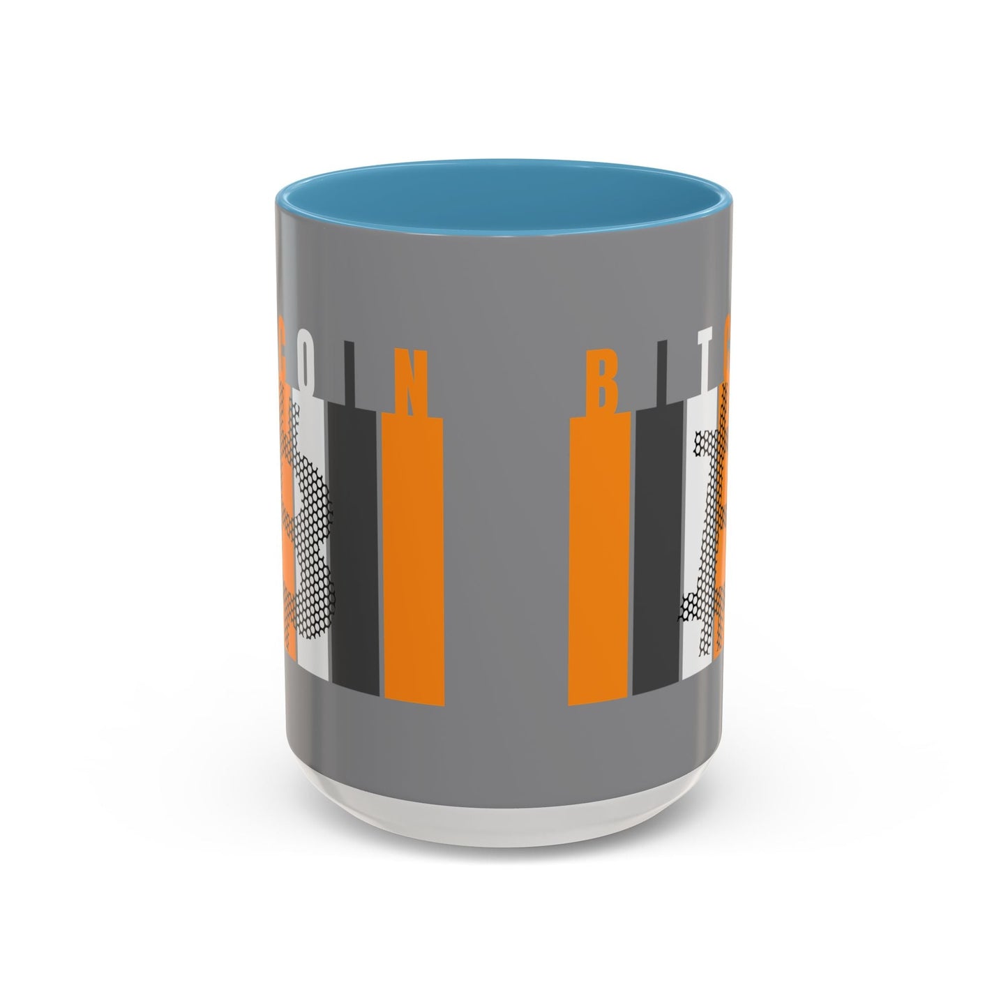 Bitcoin (BTC) Freedom Accent Mug by cypherpunkgear – cypherpunkgear.com | Cypherpunk Merch