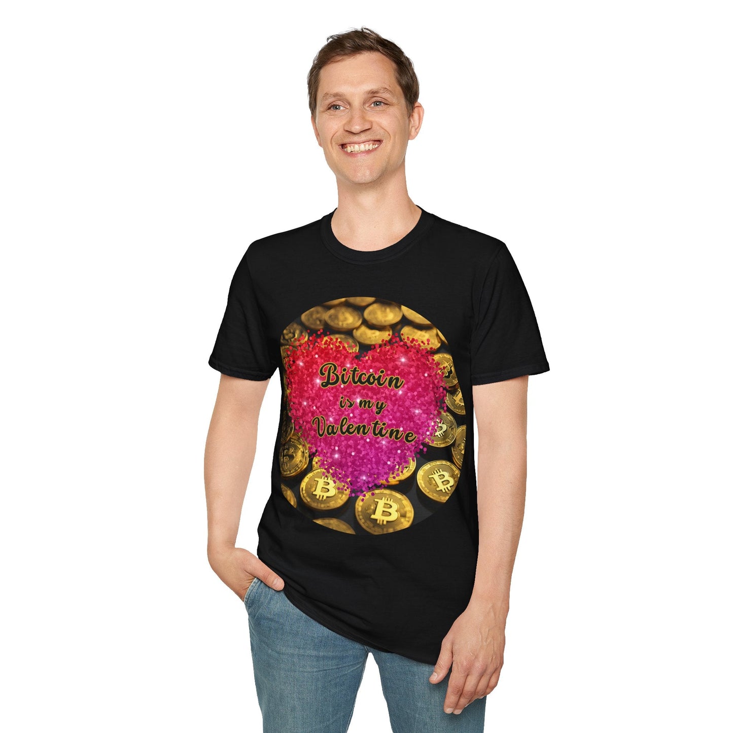 Bitcoin is My Valentine DKcolors Unisex T-Shirt by cypherpunkgear – cypherpunkgear.com | Cypherpunk Merch