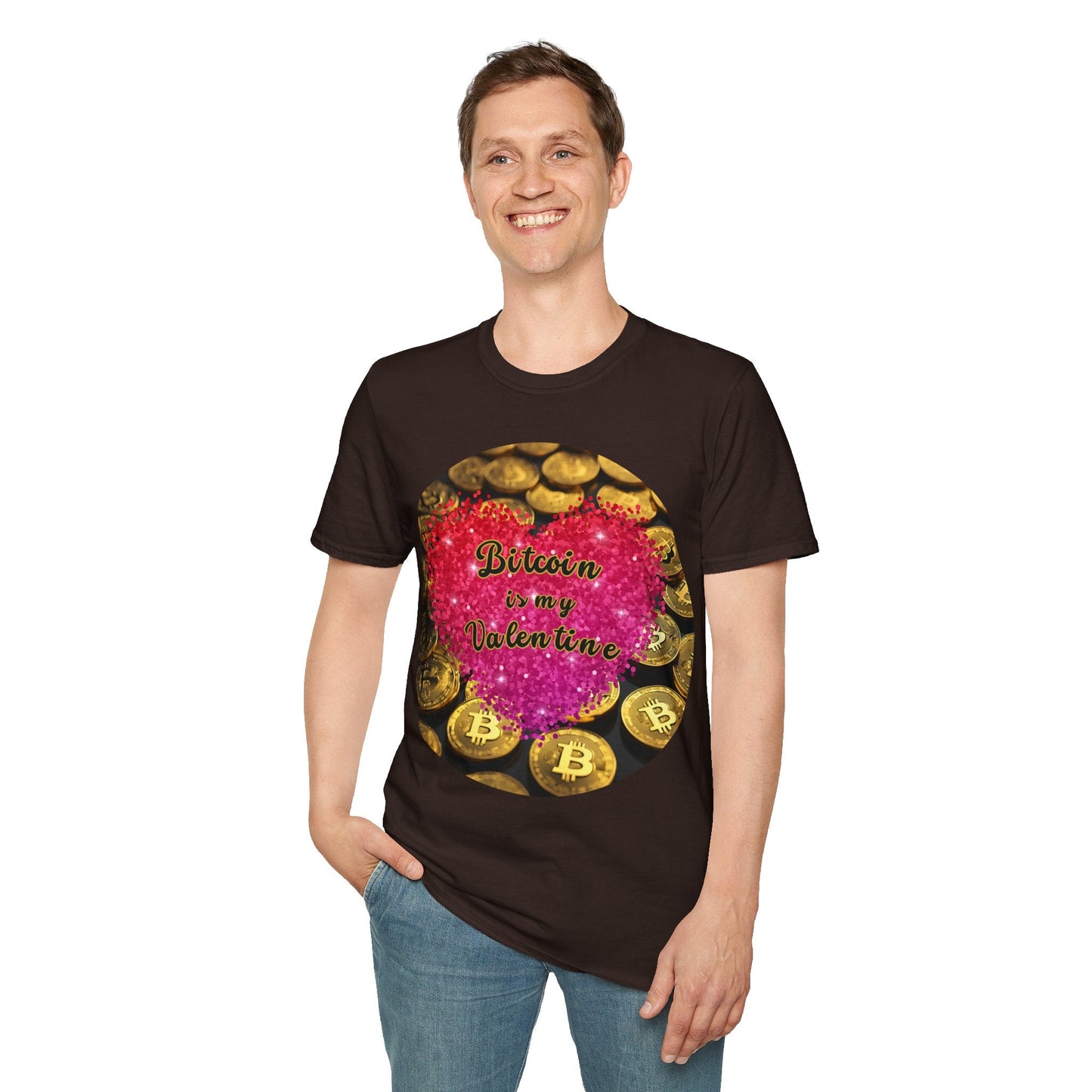 Bitcoin is My Valentine DKcolors Unisex T-Shirt by cypherpunkgear – cypherpunkgear.com | Cypherpunk Merch