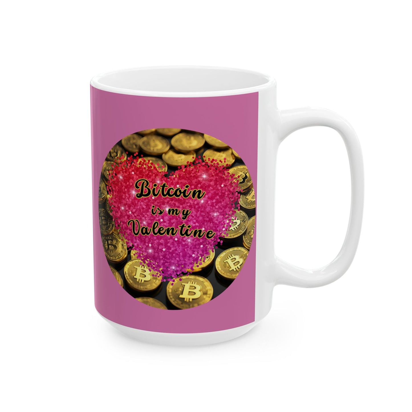 Bitcoin is My Valentine Pink Mug by cypherpunkgear – cypherpunkgear.com | Cypherpunk Merch