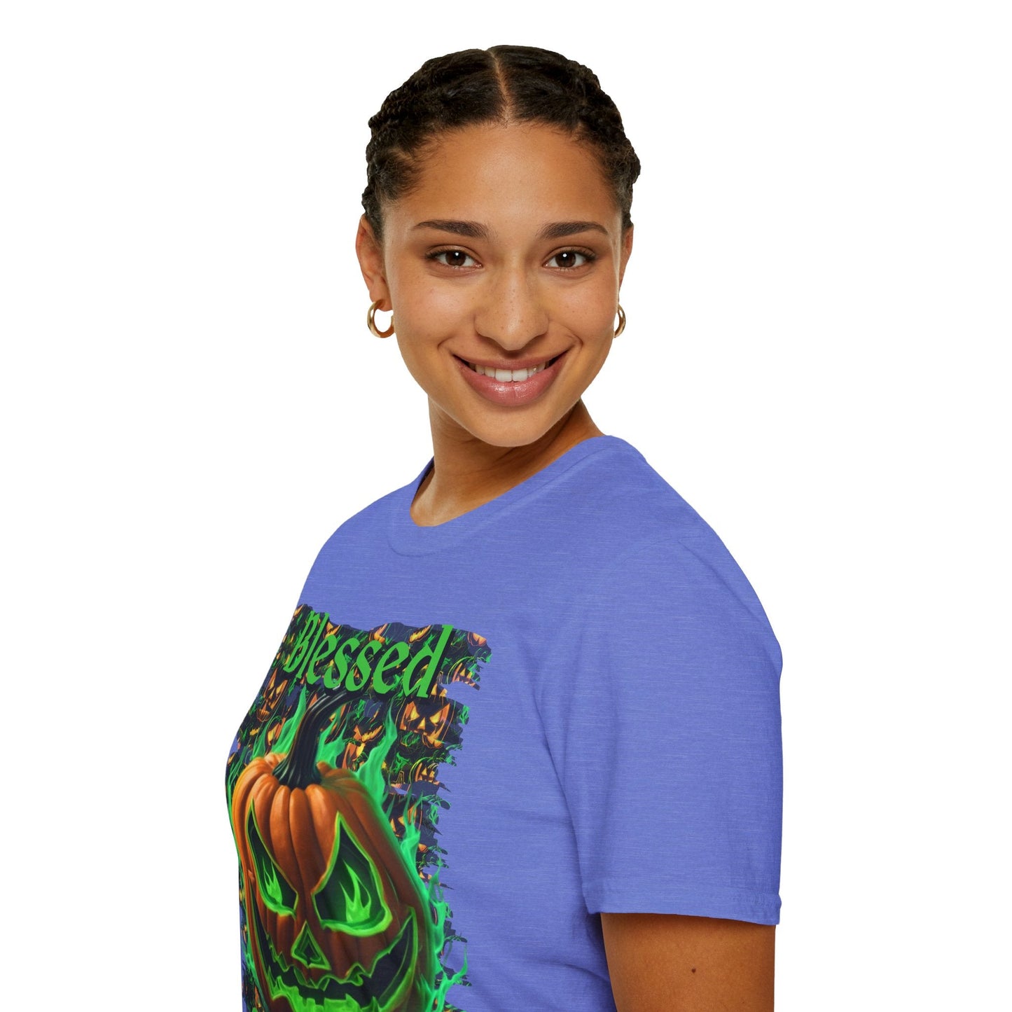 Blessed Samhain Green Jack Unisex T-Shirt by cypherpunkgear – cypherpunkgear.com | Cypherpunk Merch