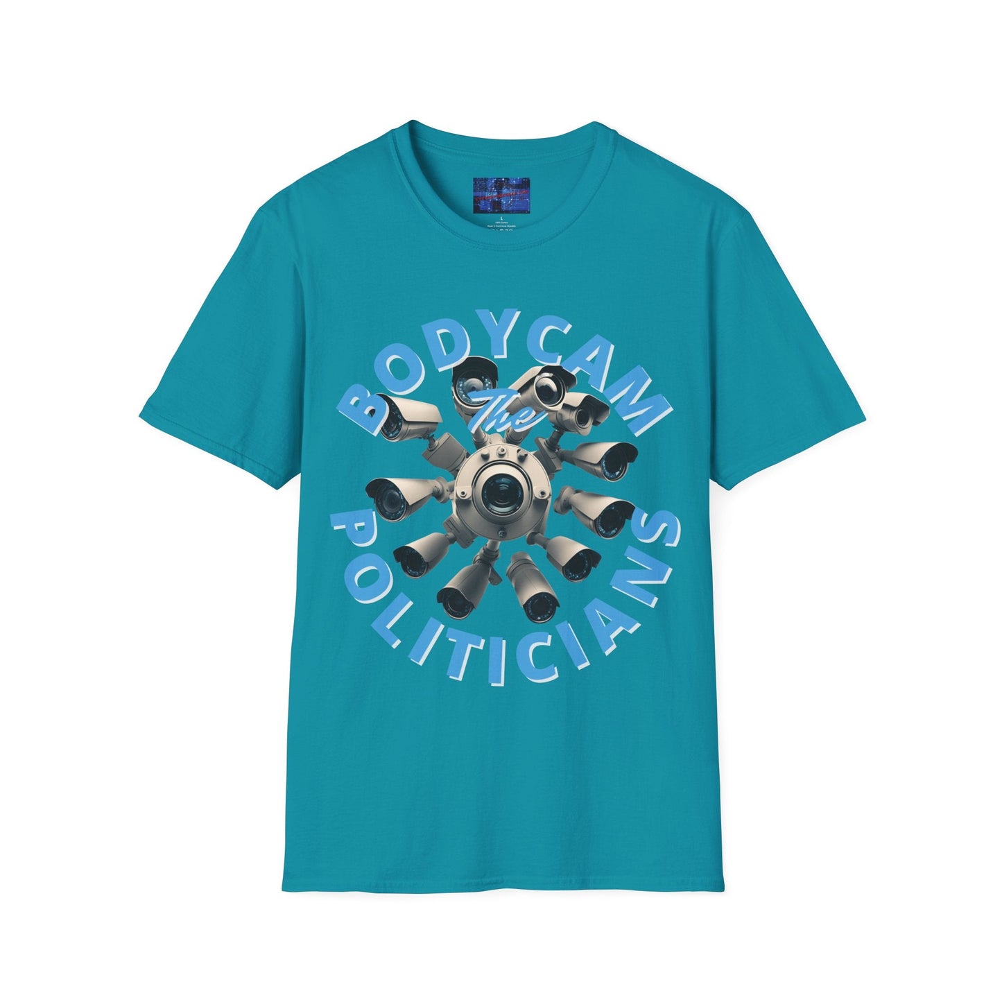 Bodycam the Politicians Cameras DKcolors Unisex T-Shirt by cypherpunkgear.com – cypherpunkgear.com | Cypherpunk Merch