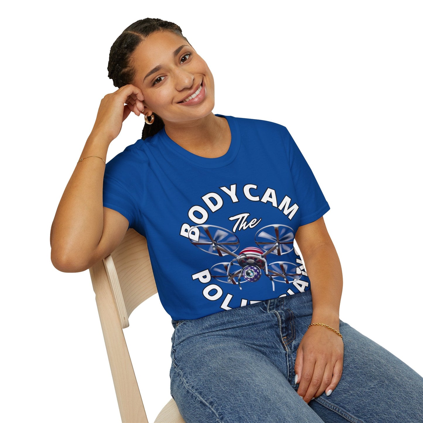 Bodycam the Politicians Drone DKcolors Unisex T-Shirt by cypherpunkgear.com – cypherpunkgear.com | Cypherpunk Merch