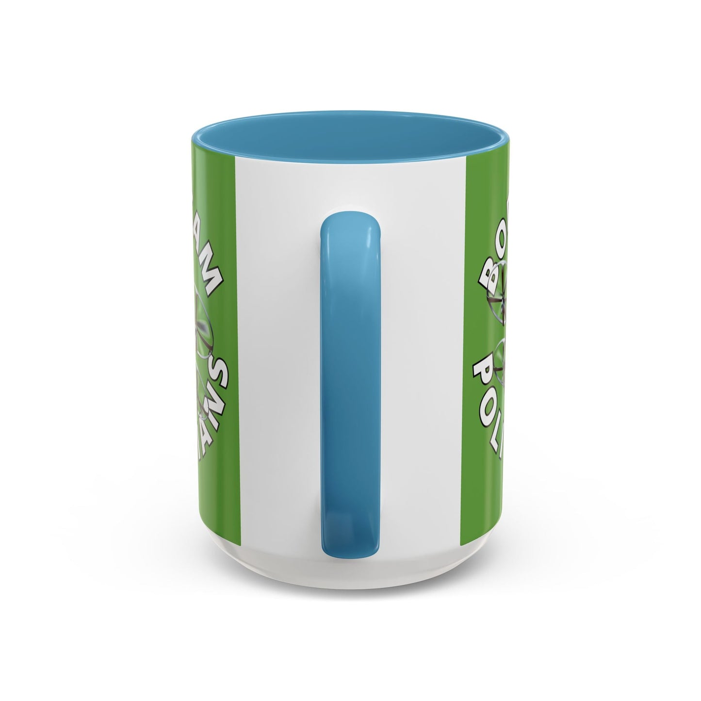 Bodycam the Politicians Drone Green Accent Mug by cypherpunkgear.com – cypherpunkgear.com | Cypherpunk Merch
