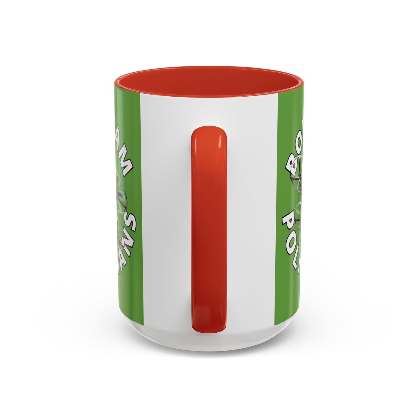 Bodycam the Politicians Drone Green Accent Mug by cypherpunkgear.com – cypherpunkgear.com | Cypherpunk Merch