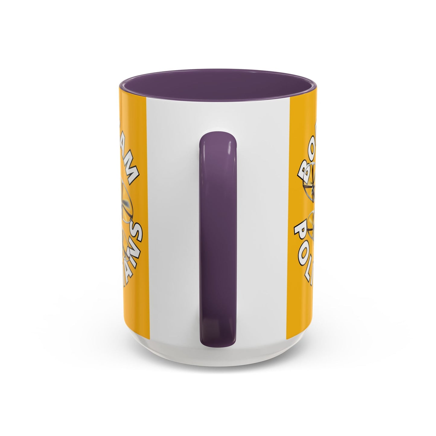 Bodycam the Politicians Drone Yellow Accent Mug by cypherpunkgear.com – cypherpunkgear.com | Cypherpunk Merch