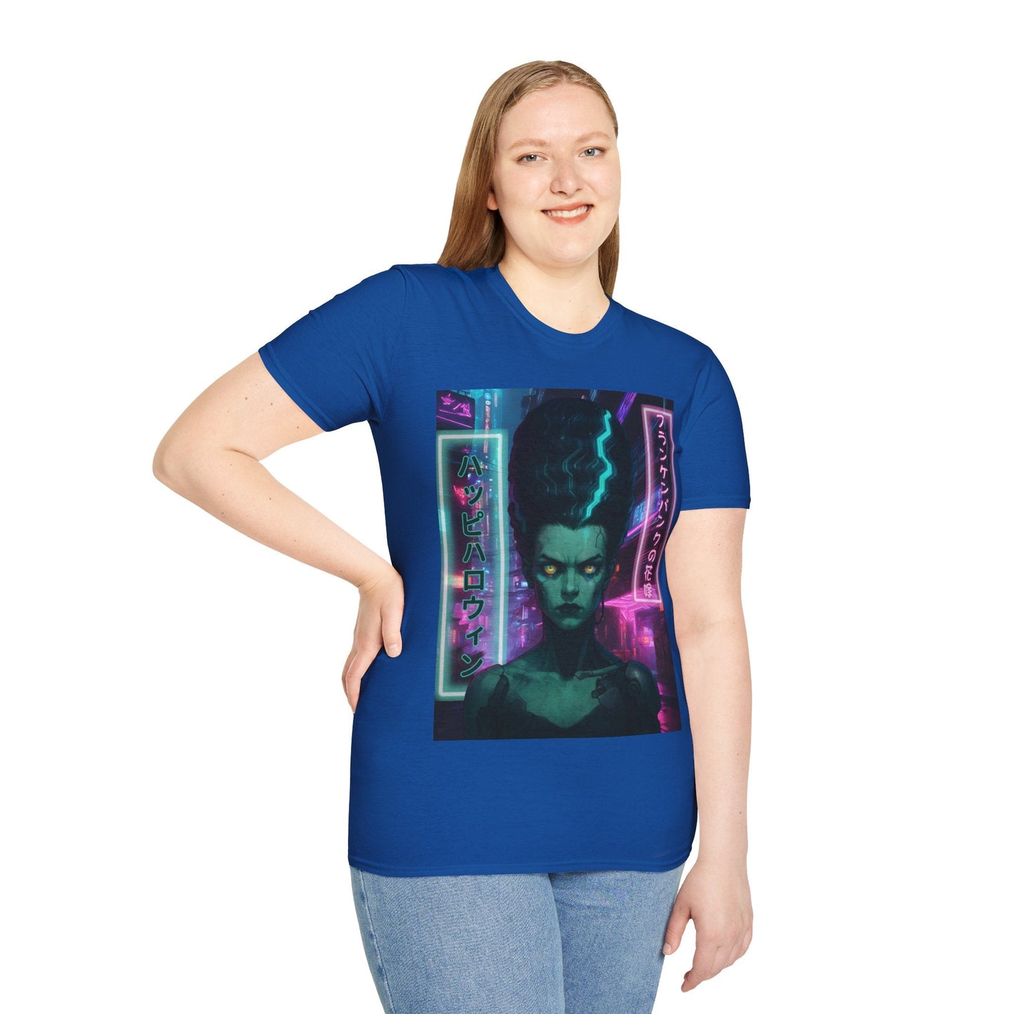 Bride of Frankenpunk DKcolors Unisex T-Shirt by CreepyCrafts.boo – cypherpunkgear.com | Cypherpunk Merch