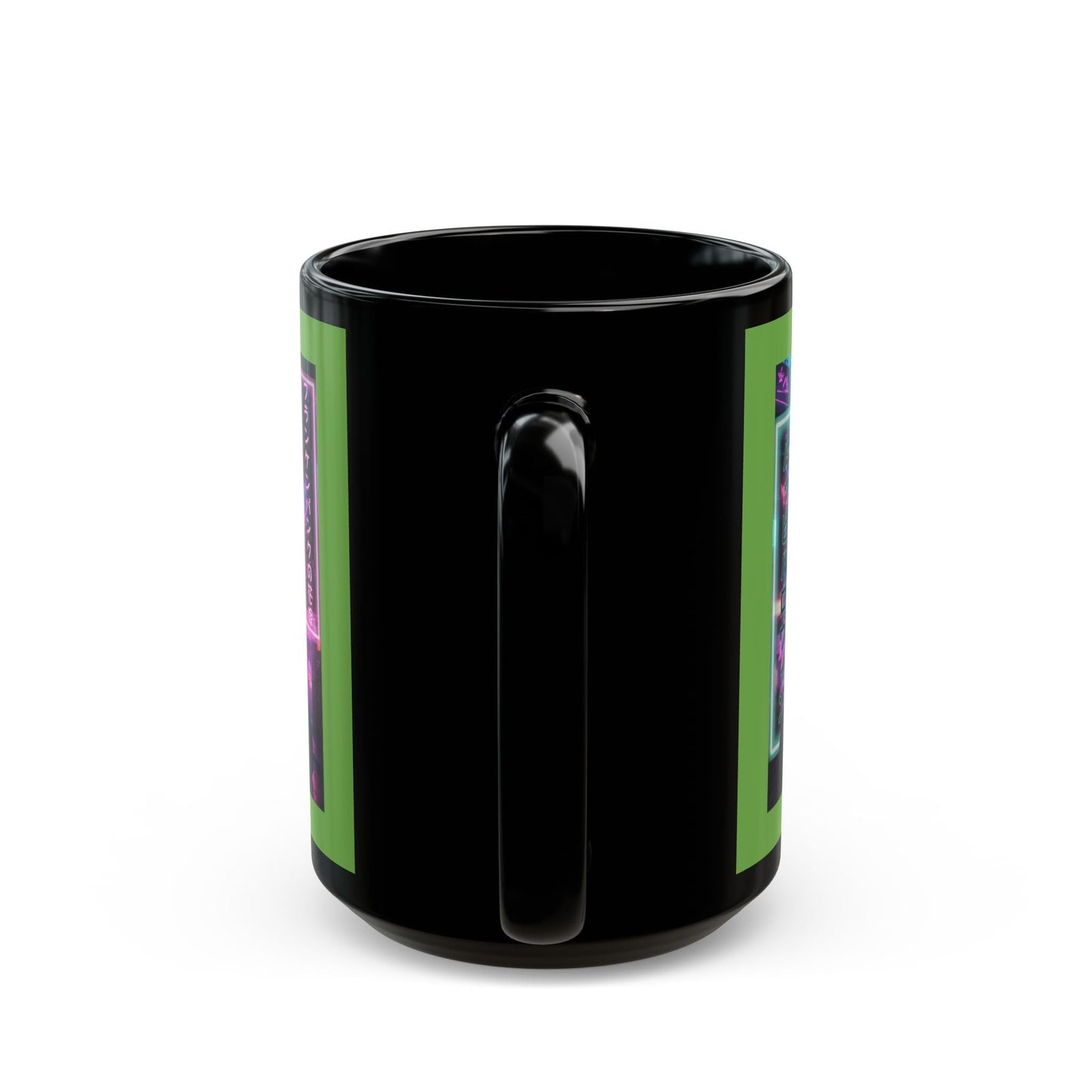Bride of Frankenpunk Green Mug by CreepyCrafts.boo – cypherpunkgear.com | Cypherpunk Merch