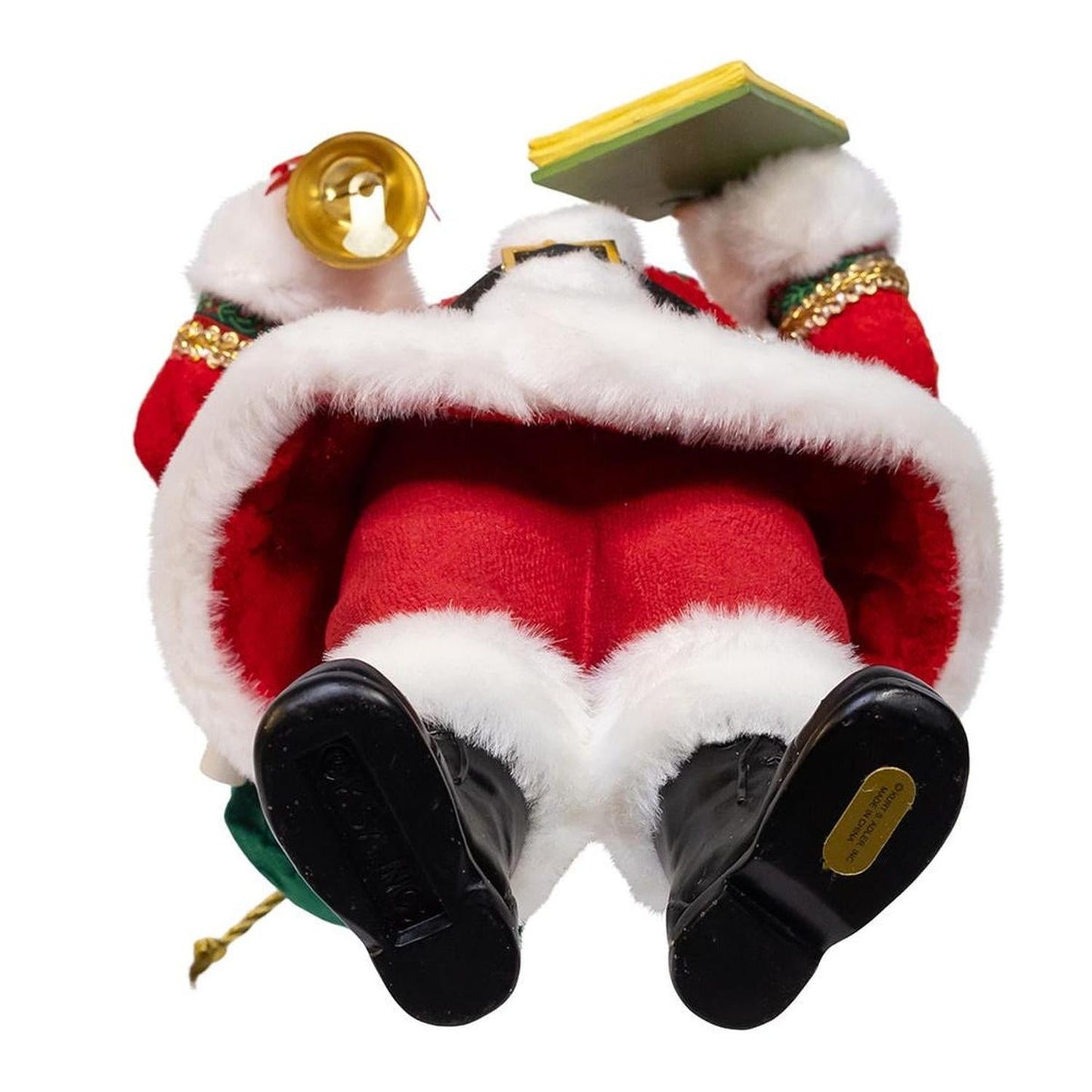 Kurt Adler 10.5" Fabriché Traditional Santa with Calendar