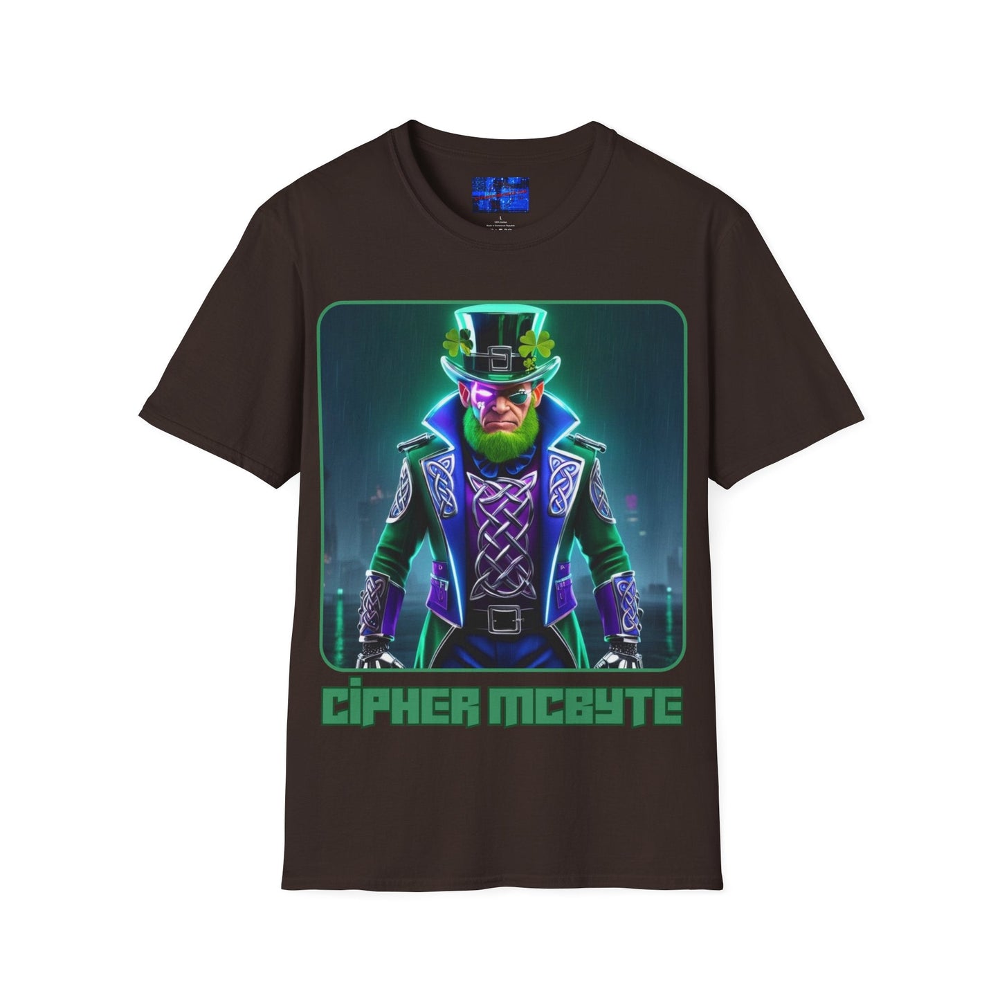 Cipher McByte DKcolors Unisex T-Shirt by cypherpunkgear – cypherpunkgear.com | Cypherpunk Merch