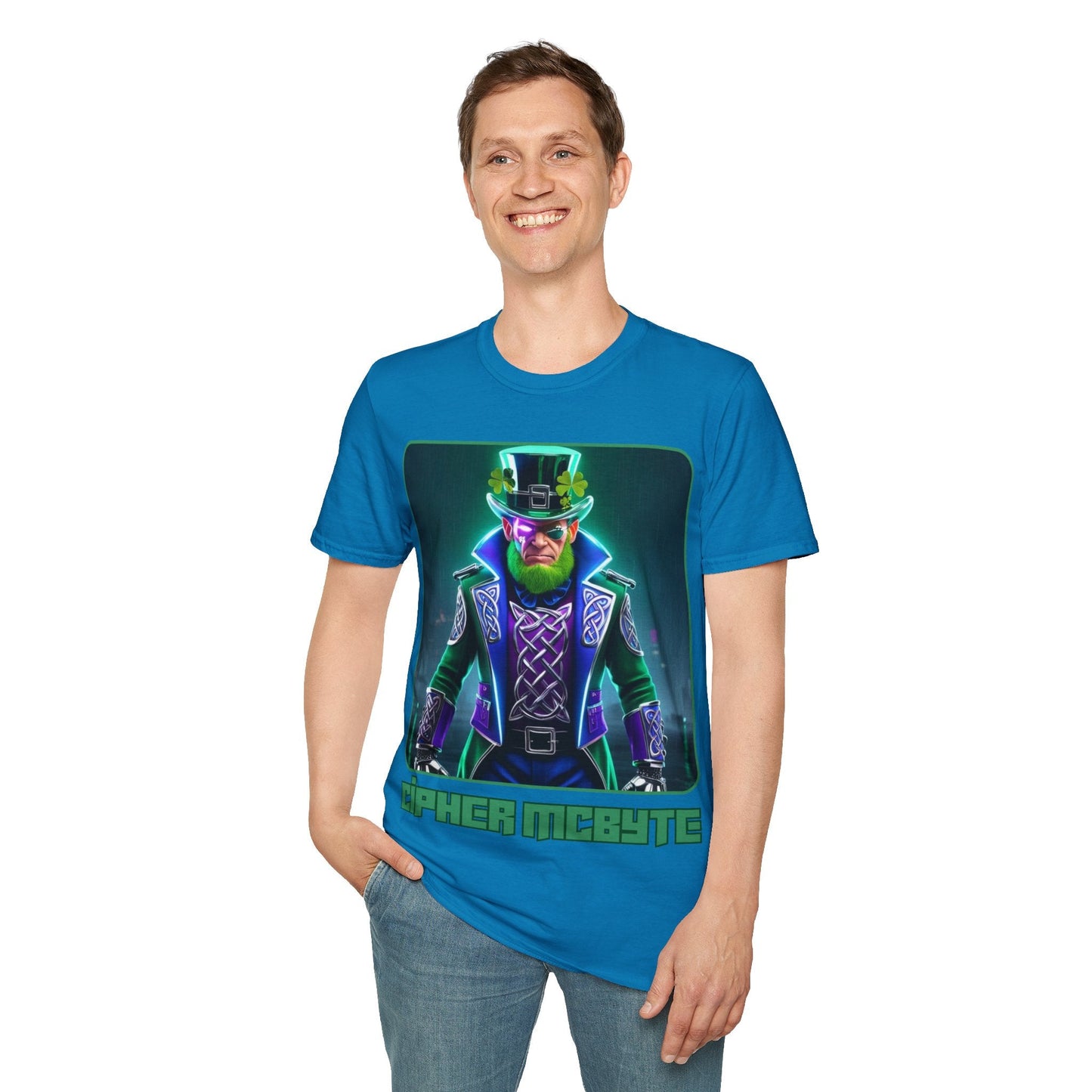 Cipher McByte DKcolors Unisex T-Shirt by cypherpunkgear – cypherpunkgear.com | Cypherpunk Merch